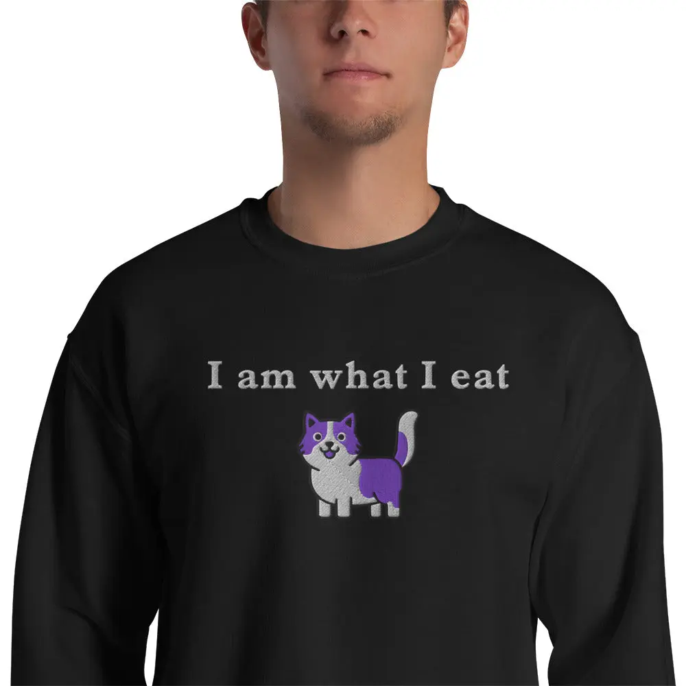 I am what I eat (embroidered) sweatshirt - Image 10