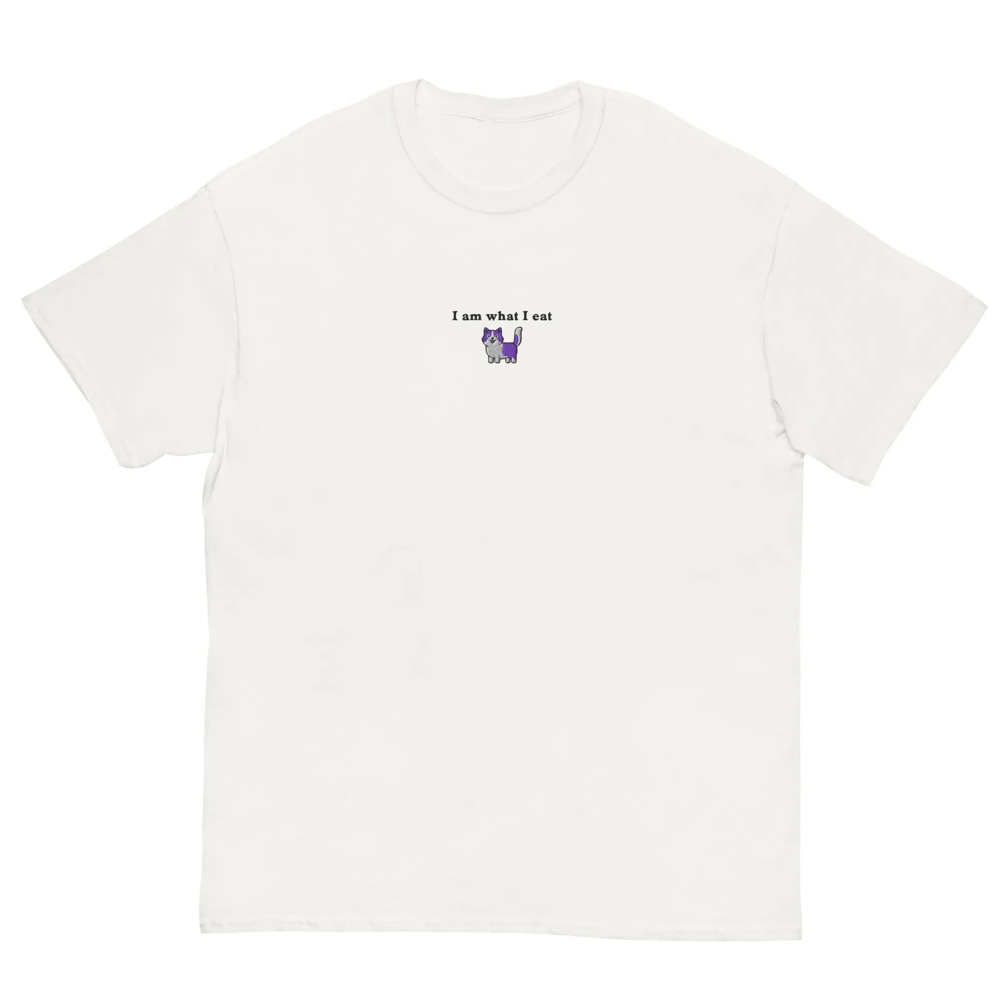 I am what I eat (embroidered) T-Shirt