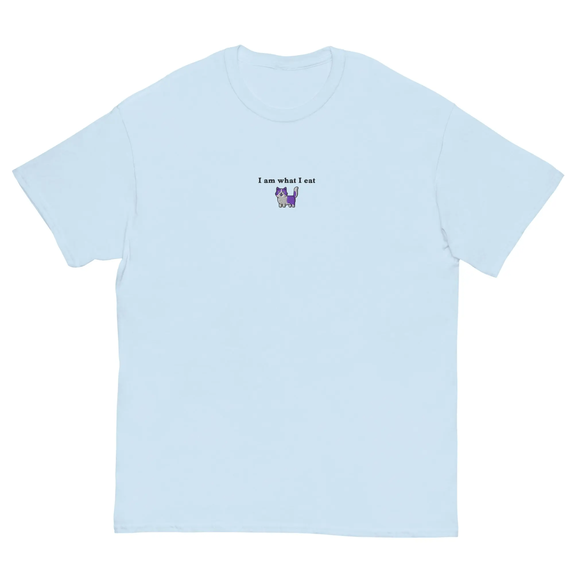 I am what I eat (embroidered) T-Shirt - Image 6