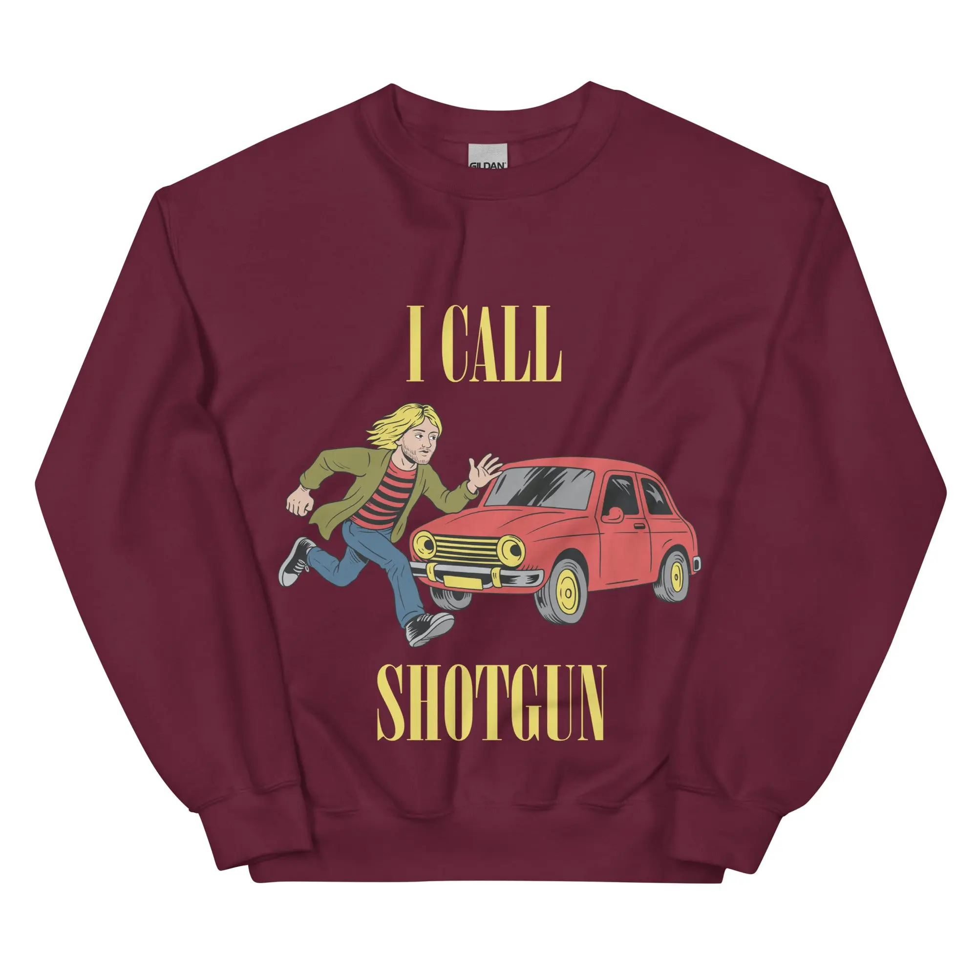 I Call Shotgun (Nirvana) sweatshirt - Image 5