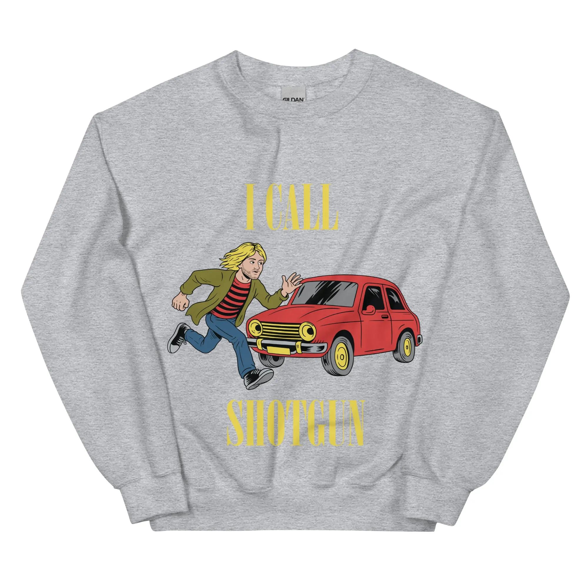 I Call Shotgun (Nirvana) sweatshirt - Image 7