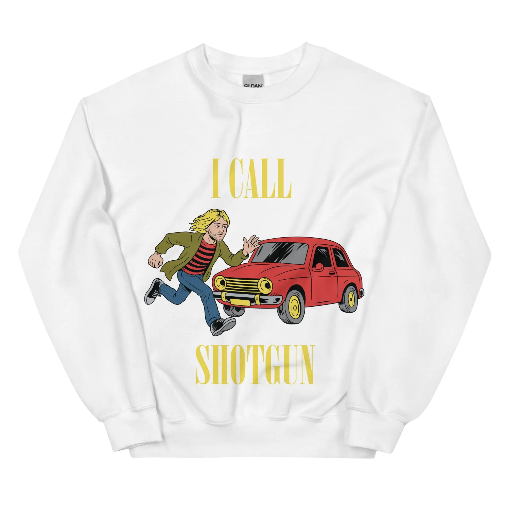 I Call Shotgun (Nirvana) sweatshirt - Image 9