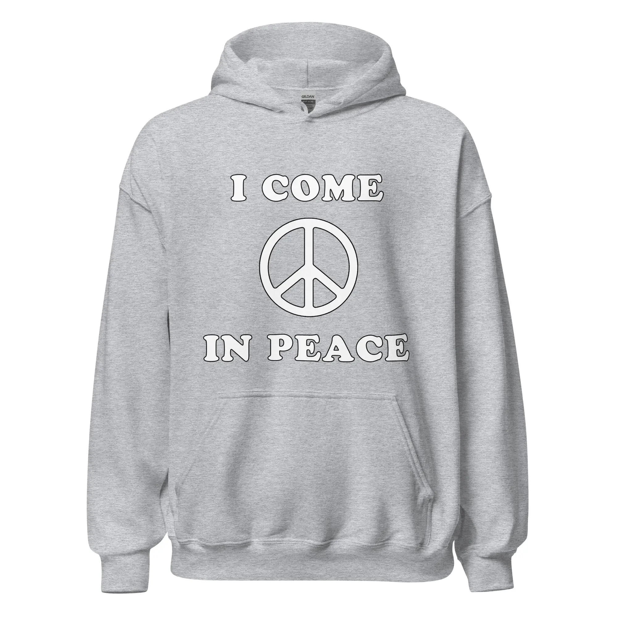 I come in peace Hoodie - Image 2