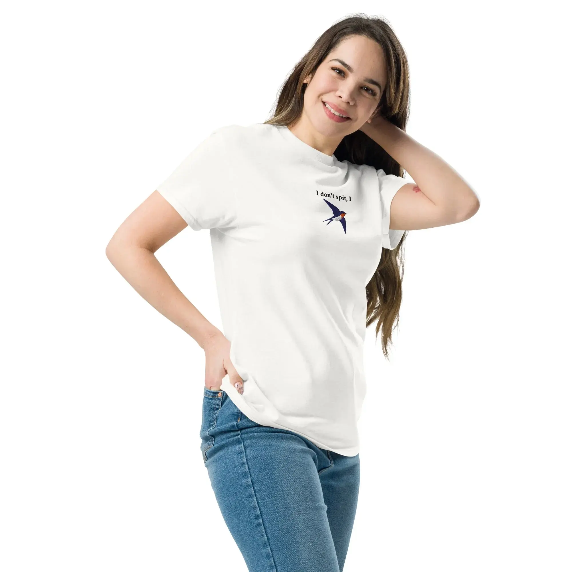 I don't spit, I swallow (embroidered) T-Shirt - Image 5