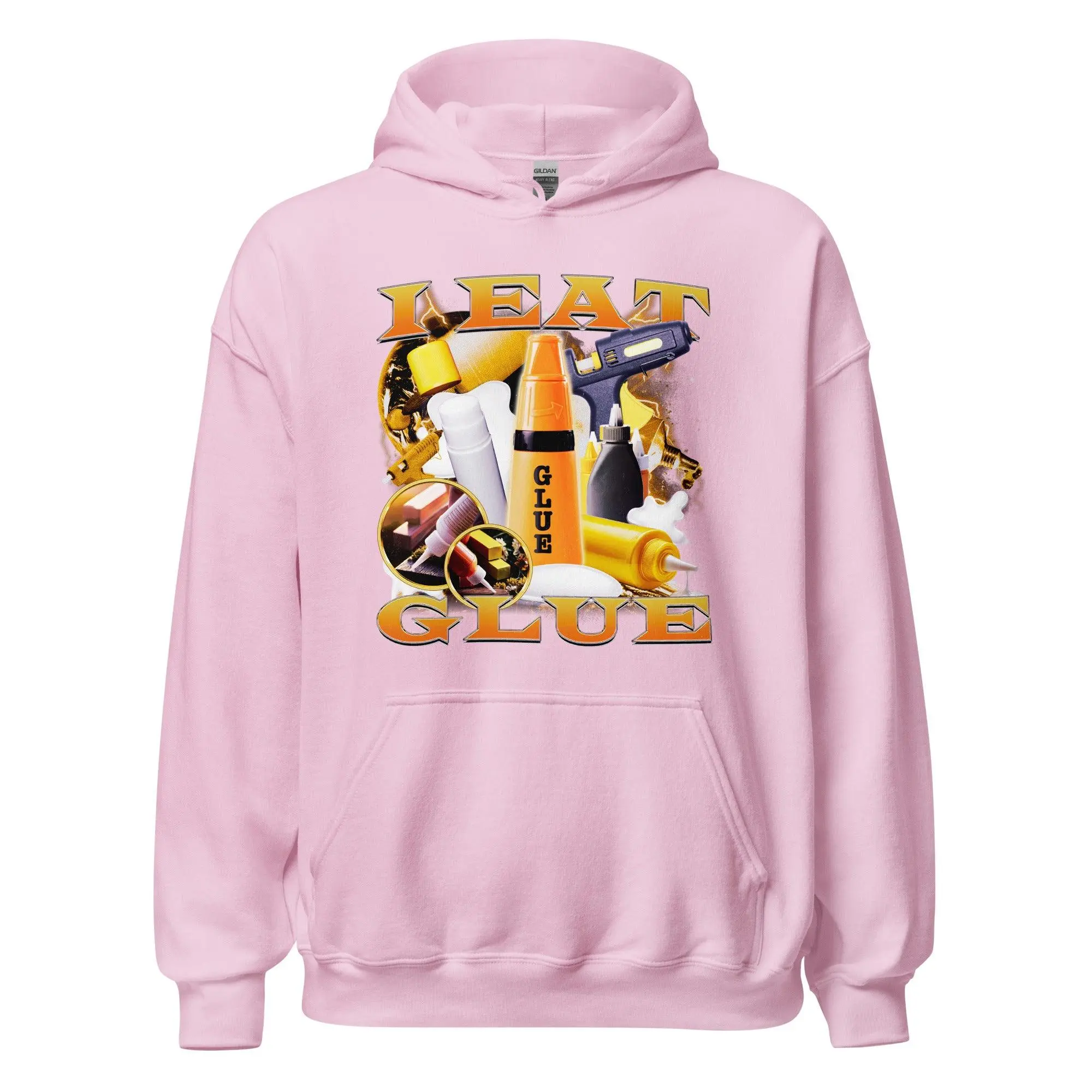 I Eat Glue Hoodie - Image 8