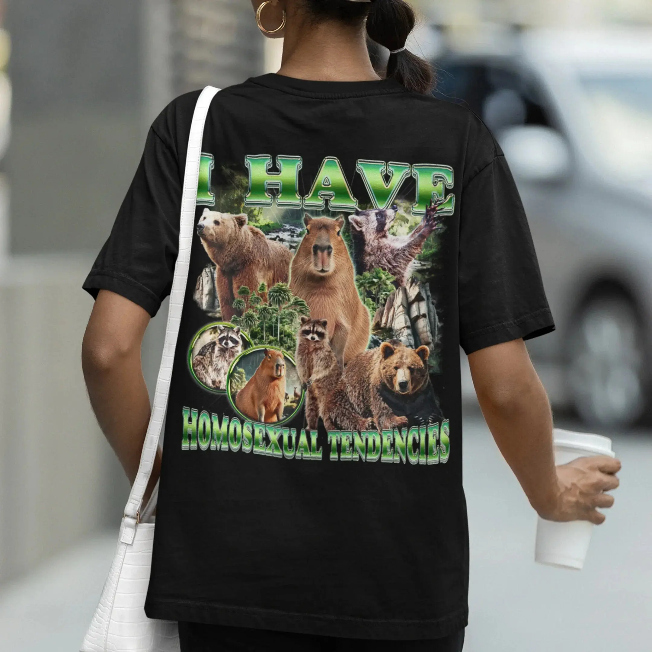 I have homosexual tendencies T-Shirt (backprint) - Image 7