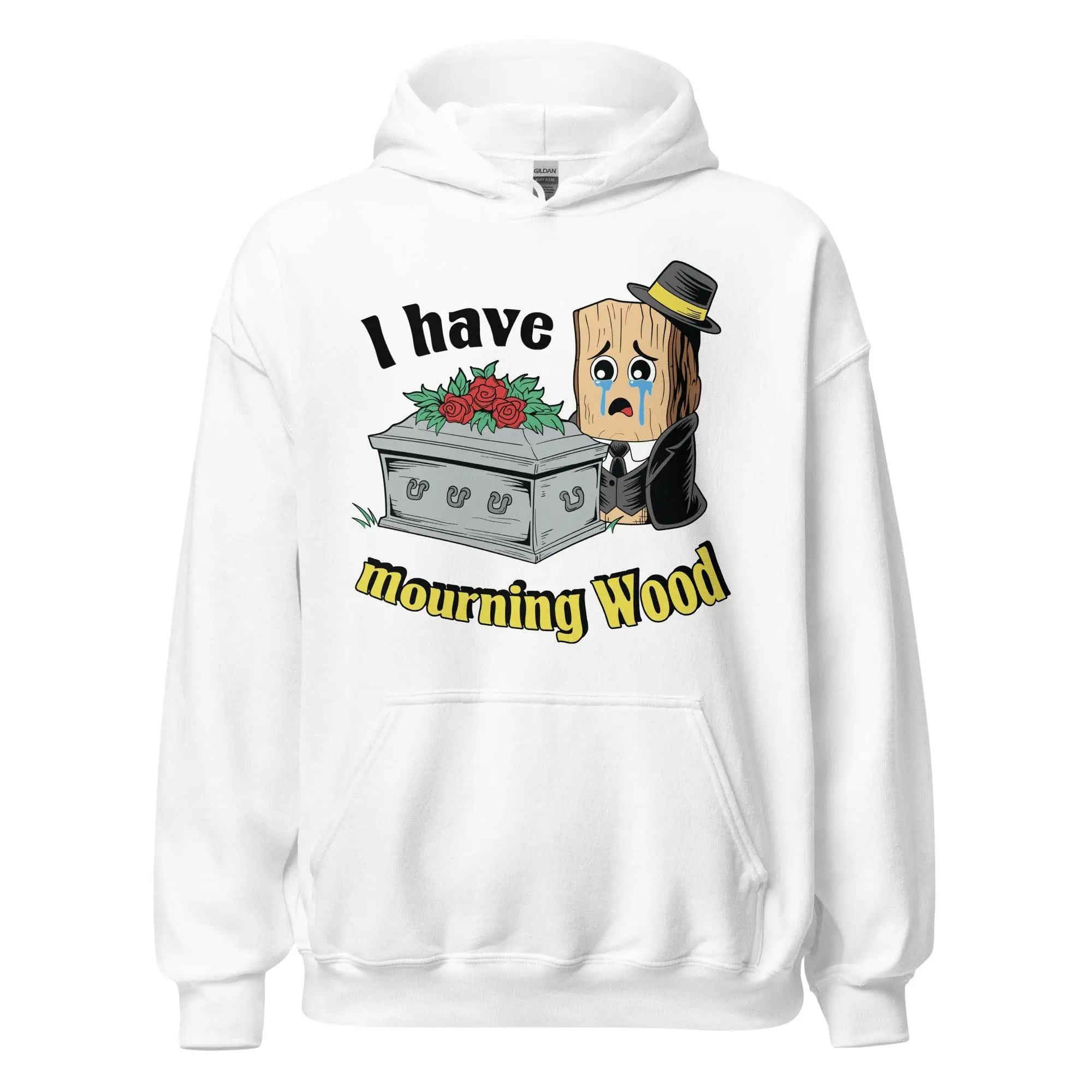 I have Mourning Wood Hoodie - Image 7