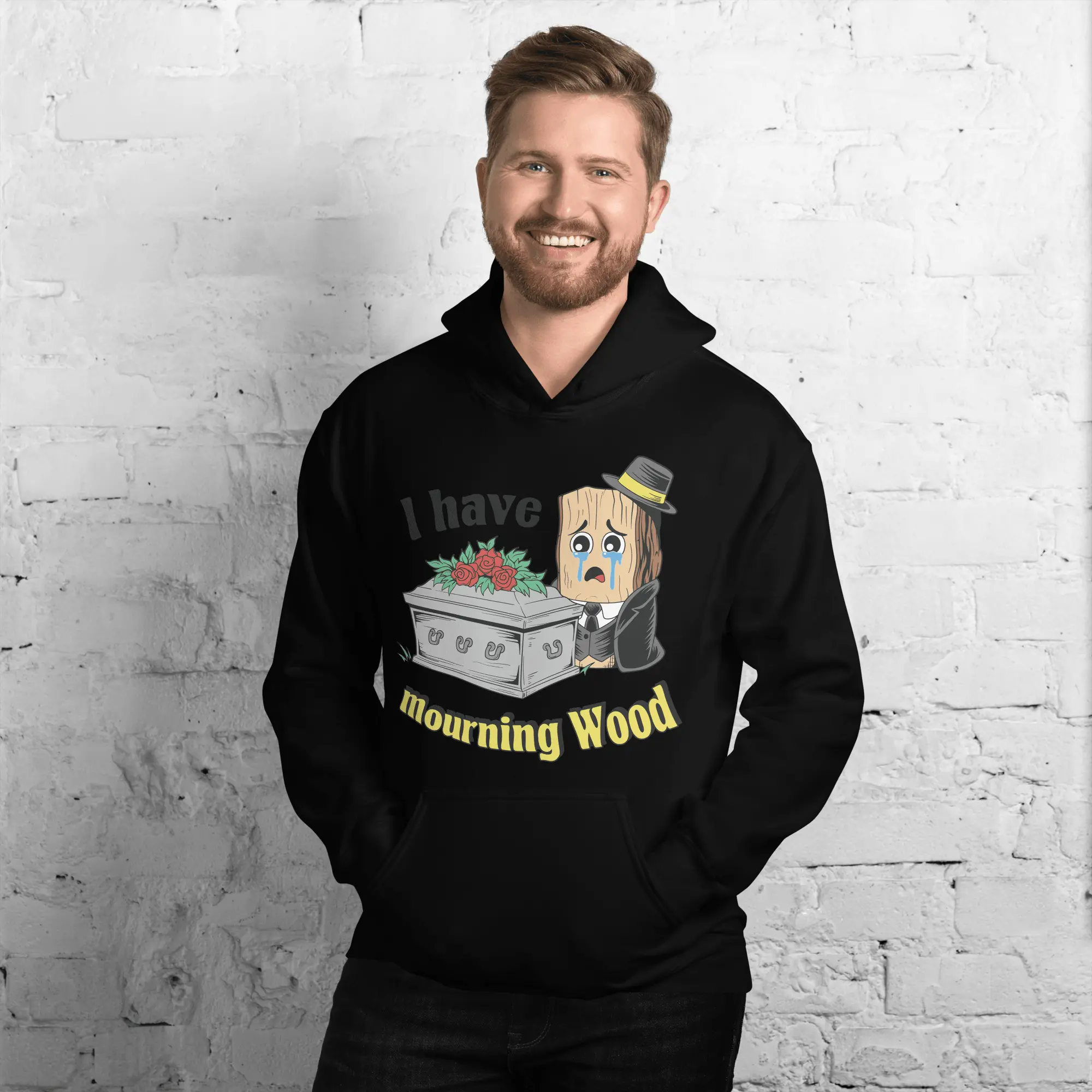 I have Mourning Wood Hoodie - Image 8