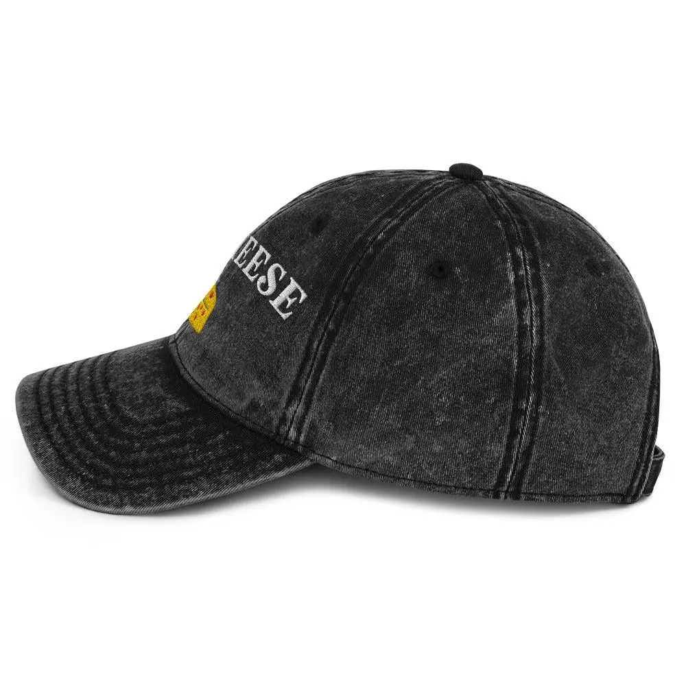 I heart Cheese Vintage Cotton Twill Cap - Image 5
