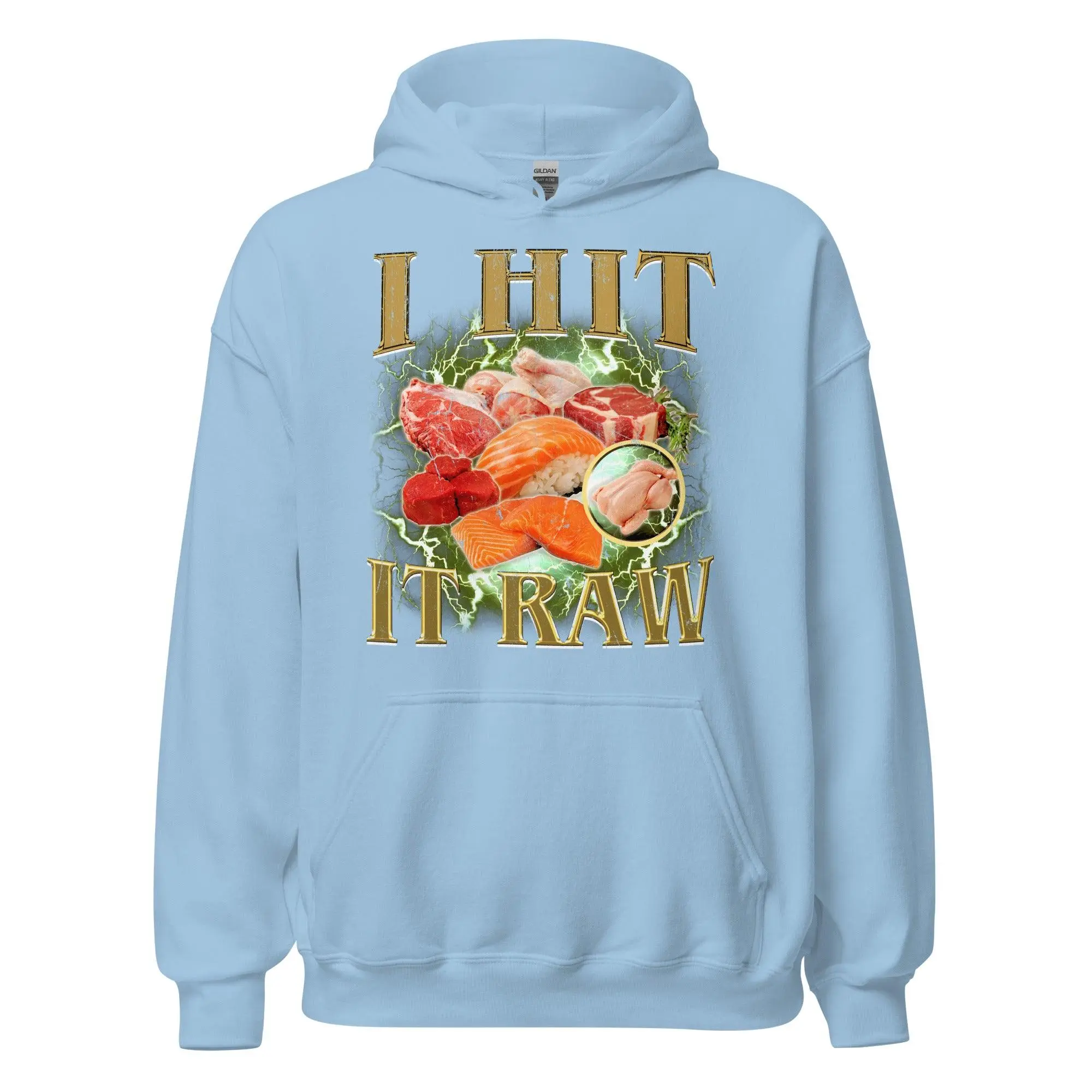 I hit it raw Hoodie - Image 5