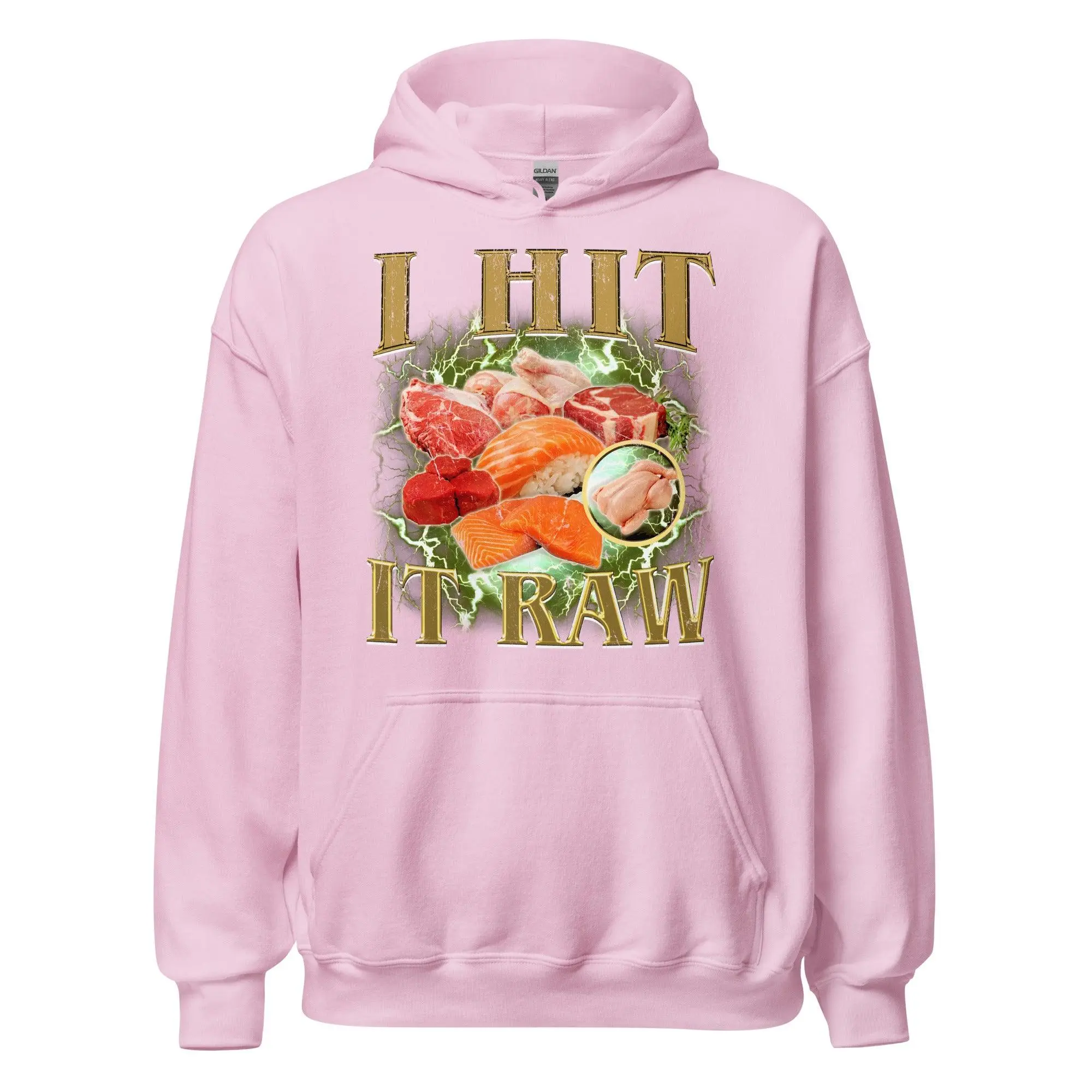 I hit it raw Hoodie - Image 6