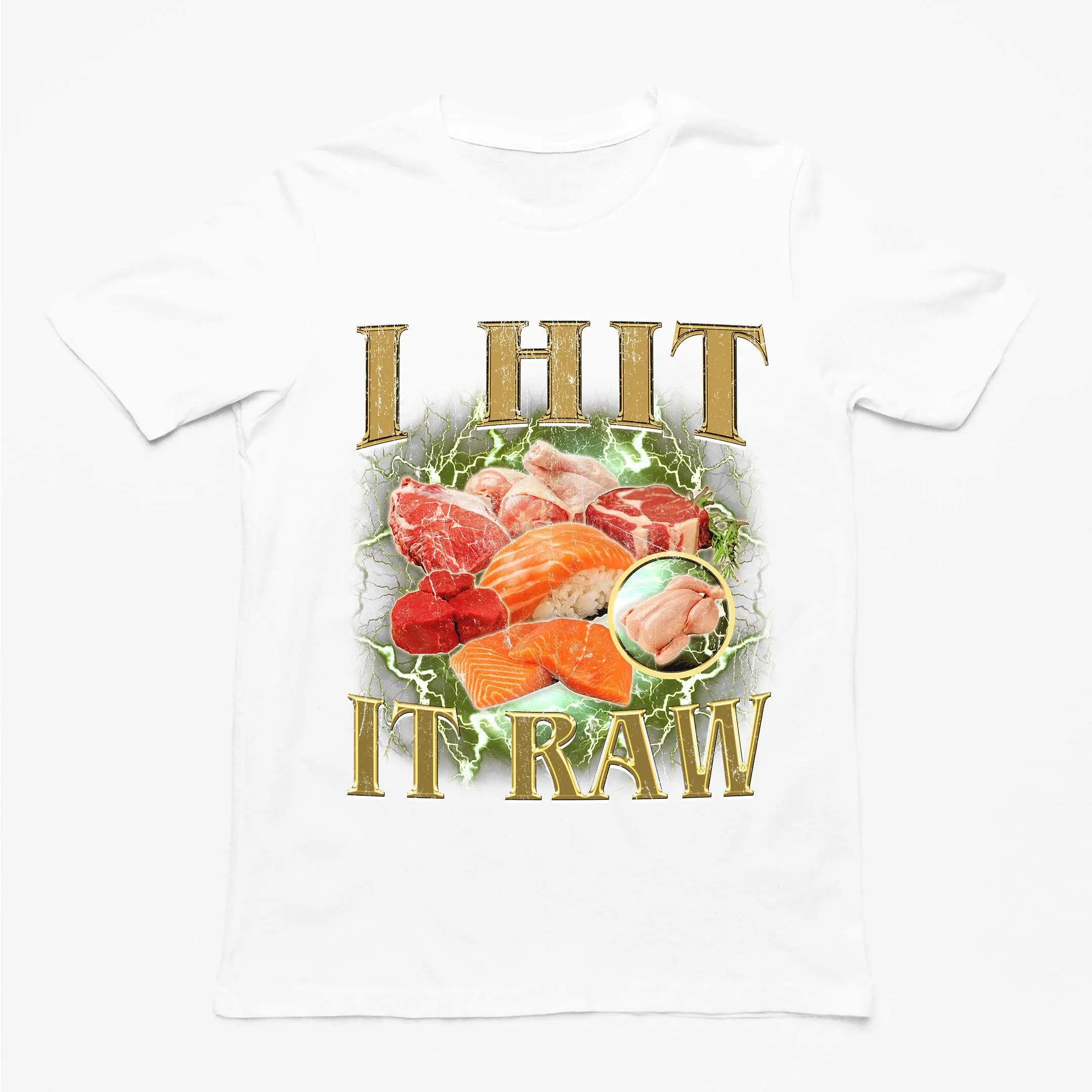 I hit it raw T-Shirt - Image 6