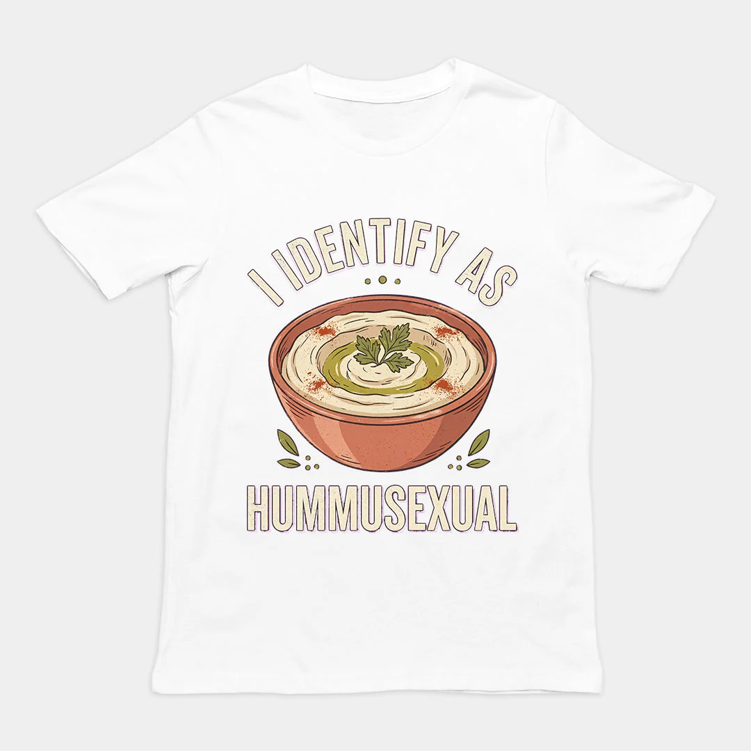 I identify as hummusexual T-Shirt - Image 6