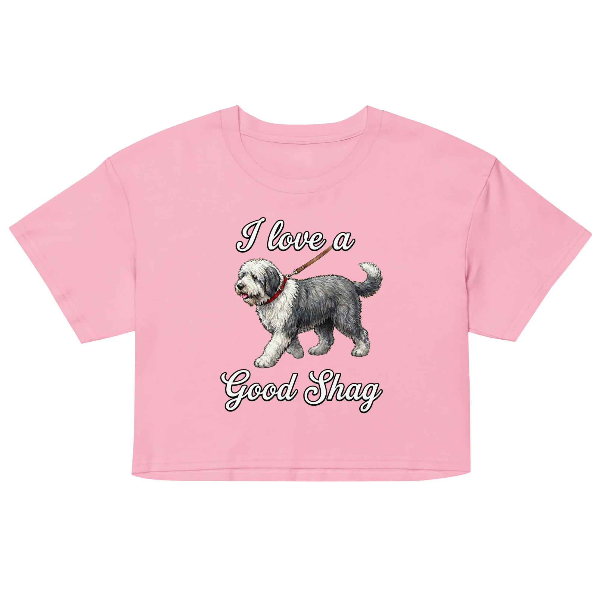 I love a good shag (shaggy dog) crop top - Image 2