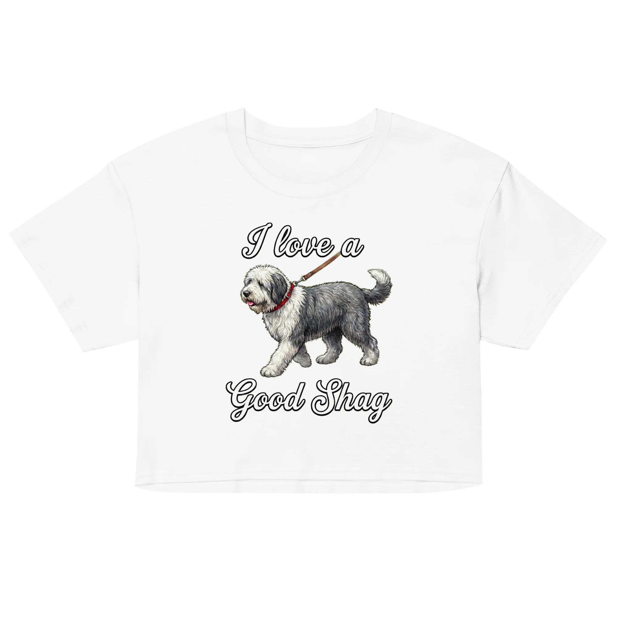 I love a good shag (shaggy dog) crop top - Image 5