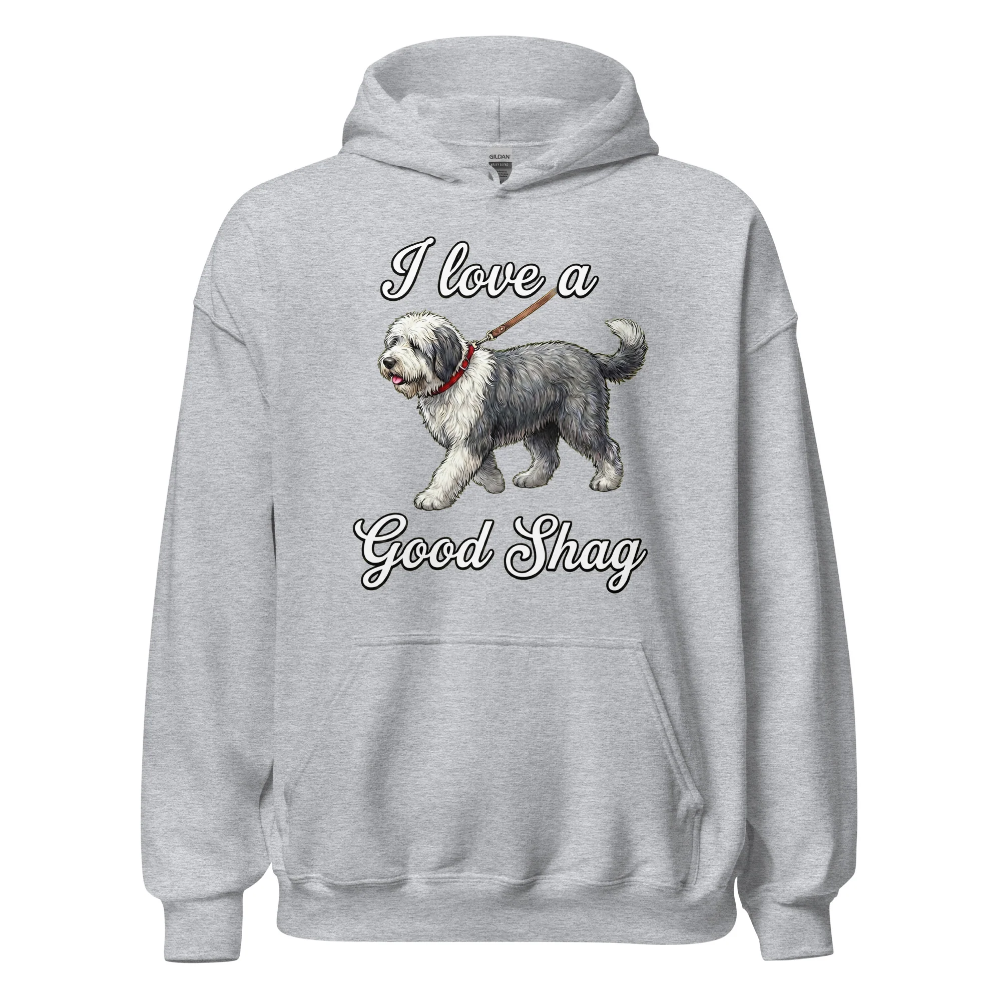 I love a good shag (shaggy dog) Hoodie - Image 2