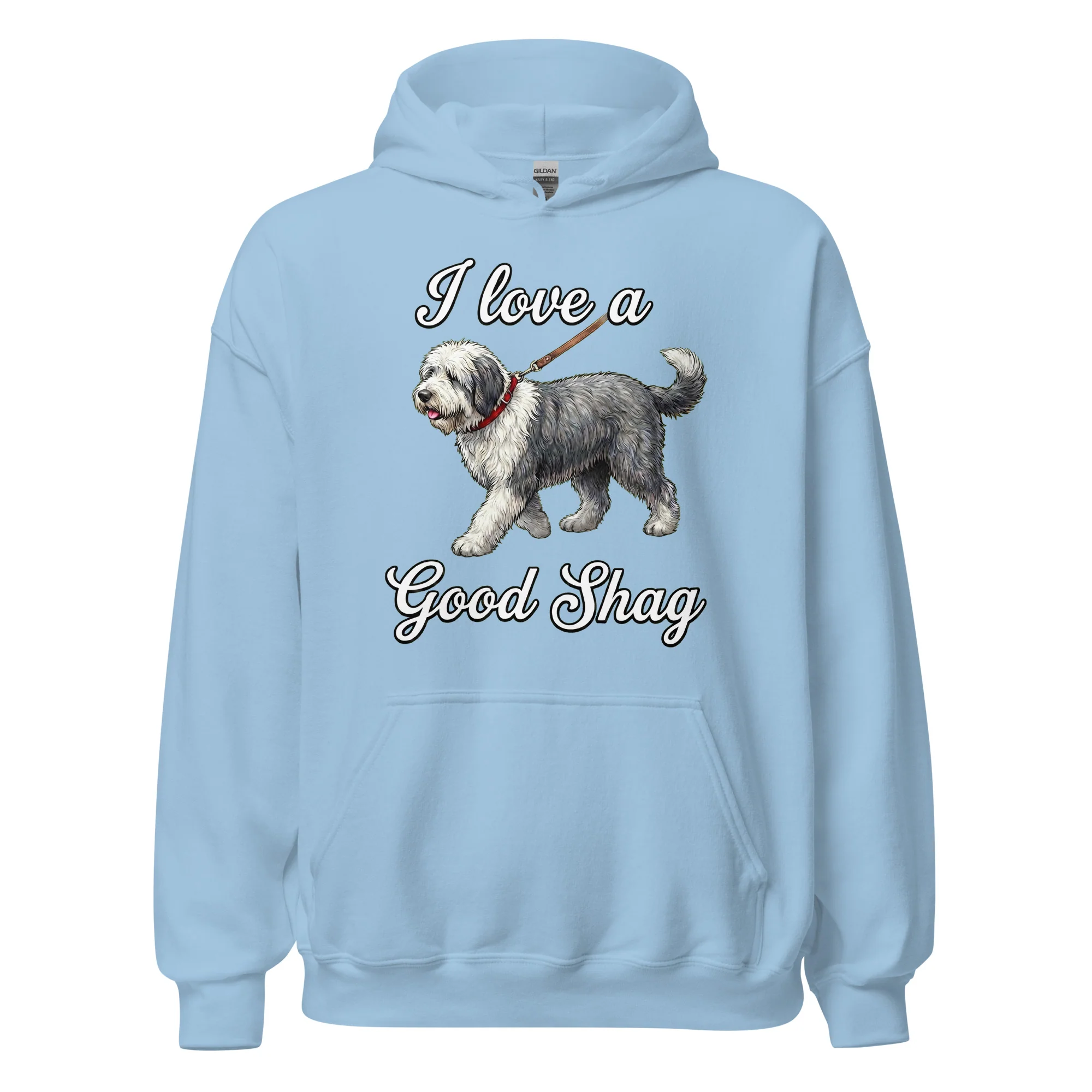 I love a good shag (shaggy dog) Hoodie - Image 5