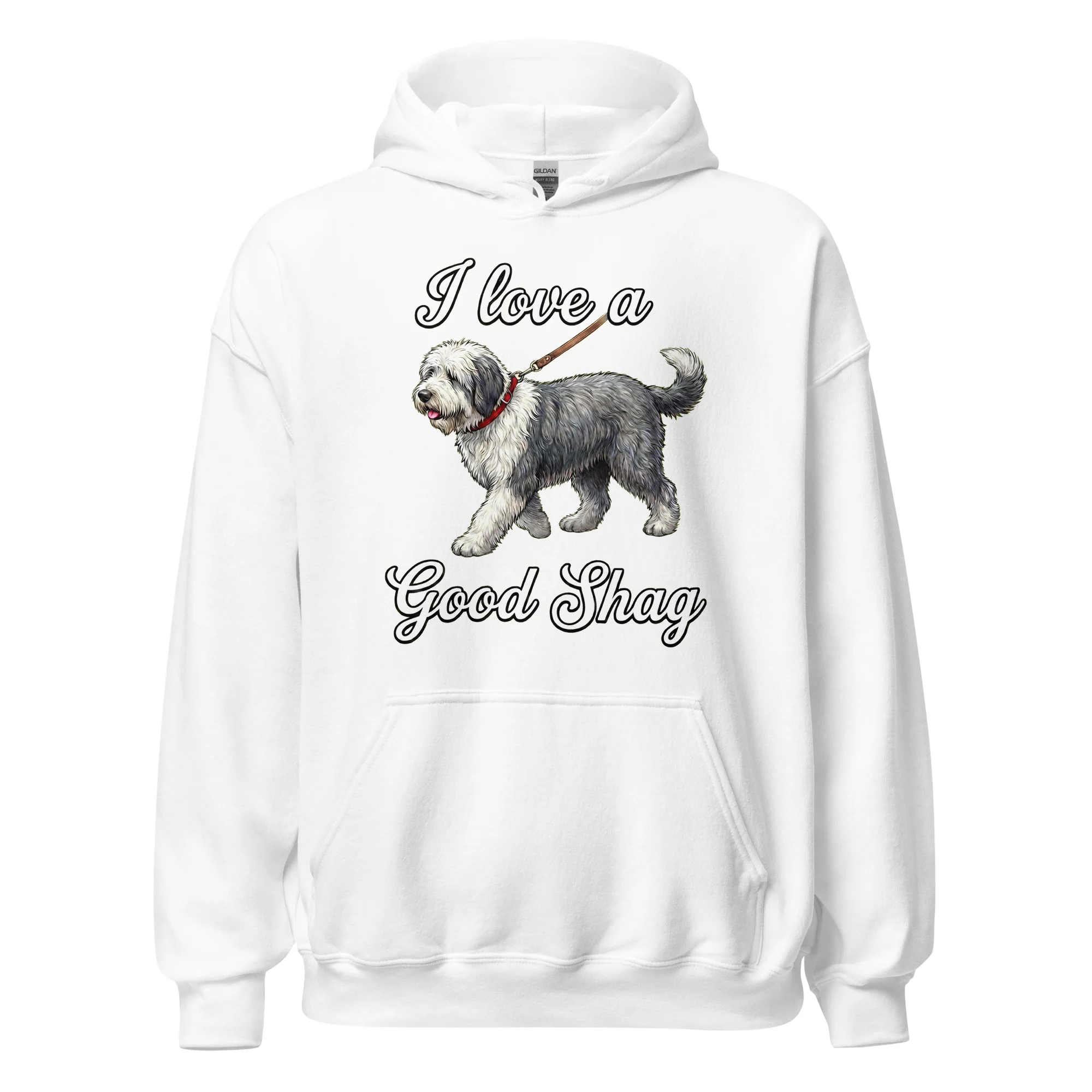 I love a good shag (shaggy dog) Hoodie - Image 7