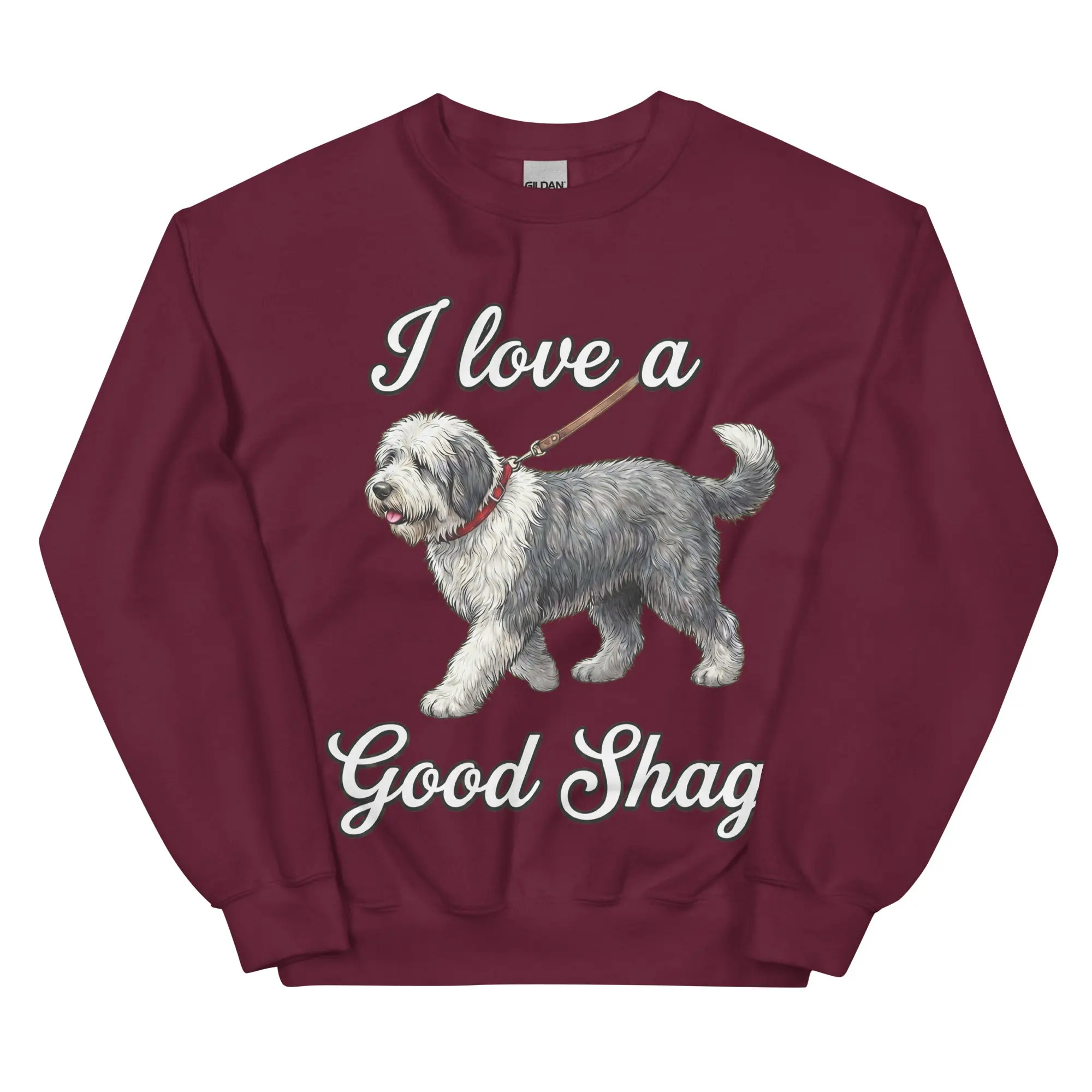 I love a good shag (shaggy dog) sweatshirt - Image 5