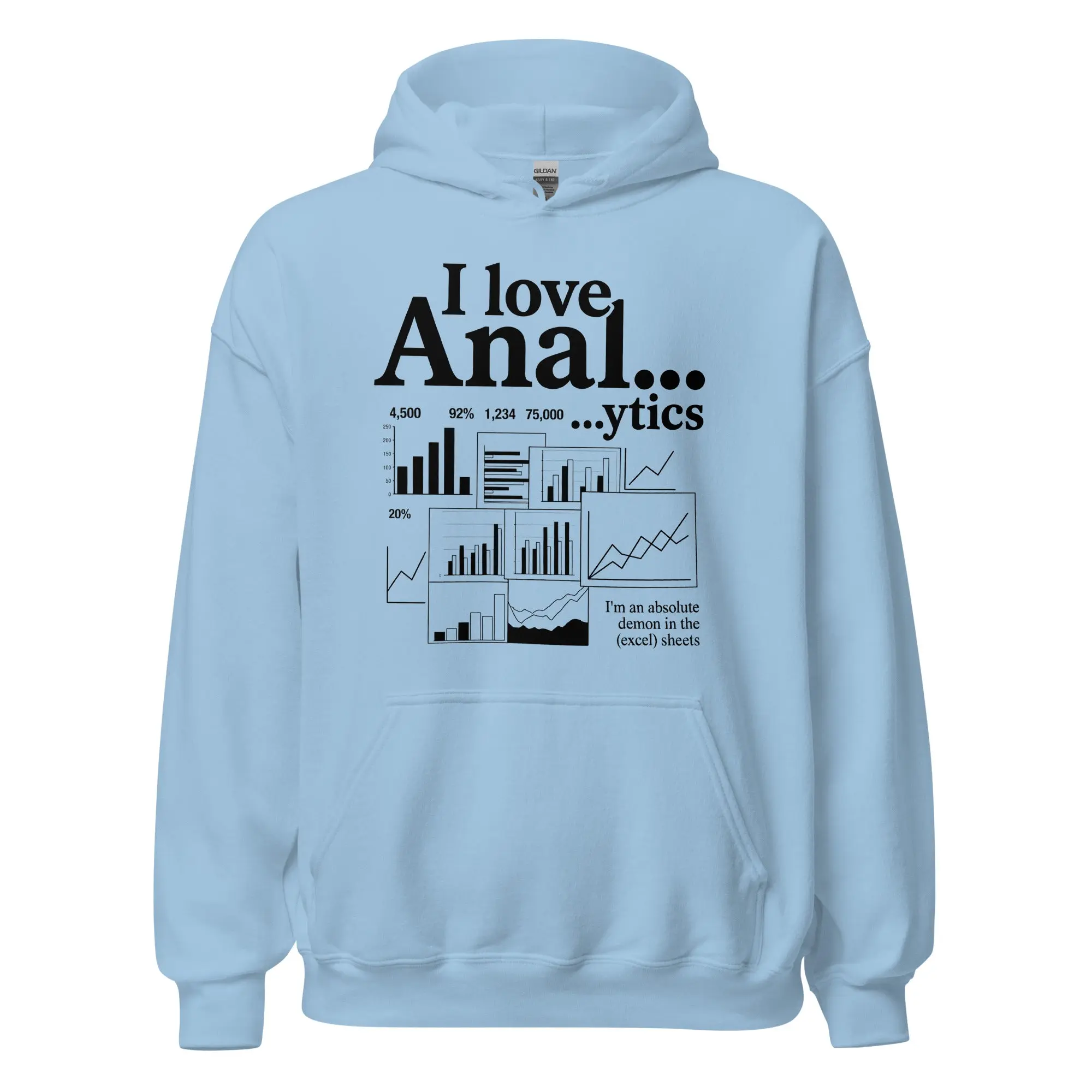 I love Anal...ytics Hoodie - Image 5