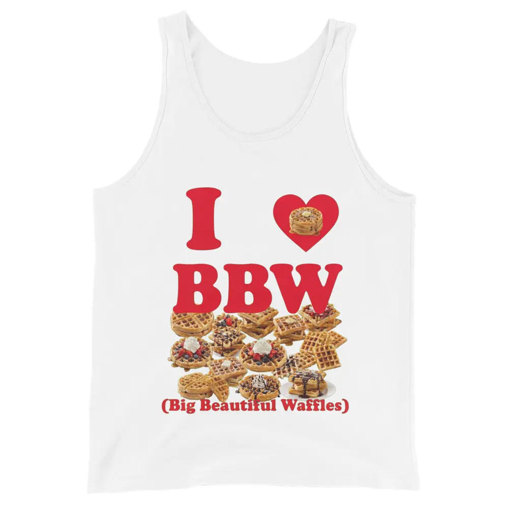 I love BBW (Big Beautiful Waffles) Tank Top - Image 2