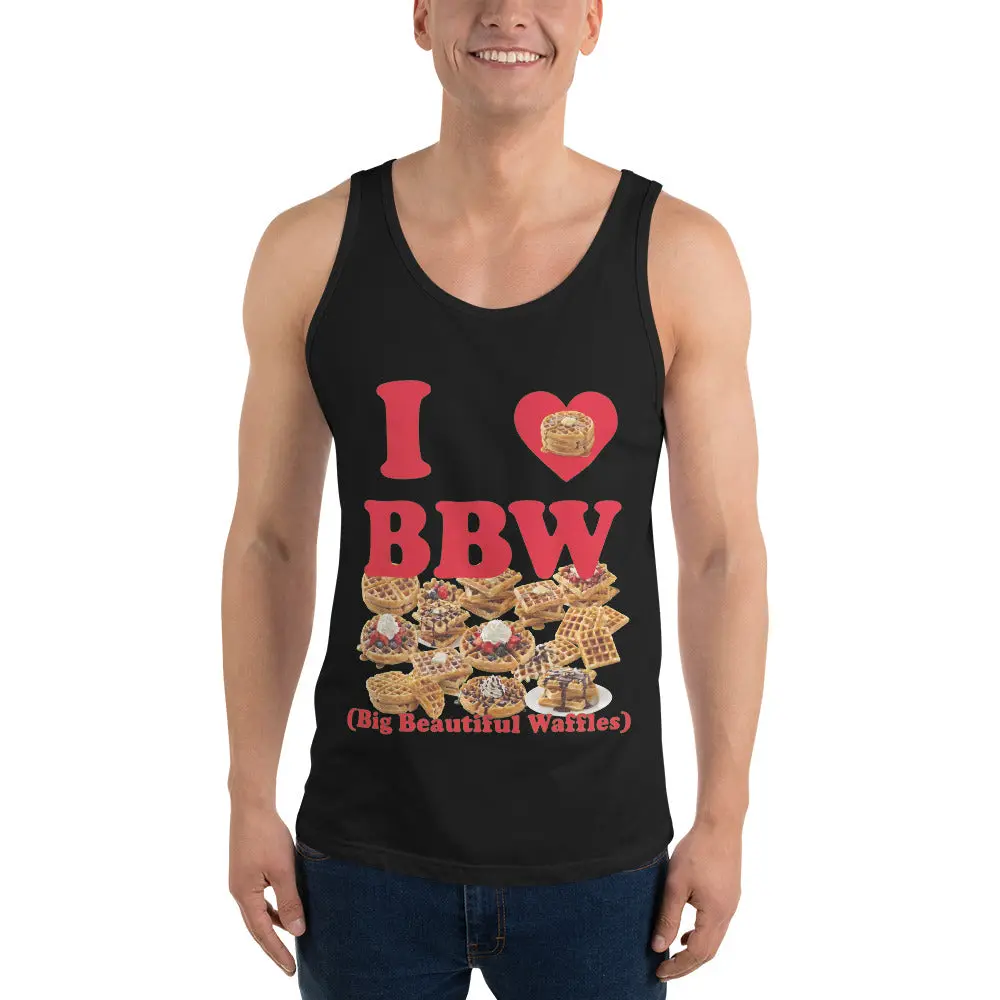 I love BBW (Big Beautiful Waffles) Tank Top - Image 4