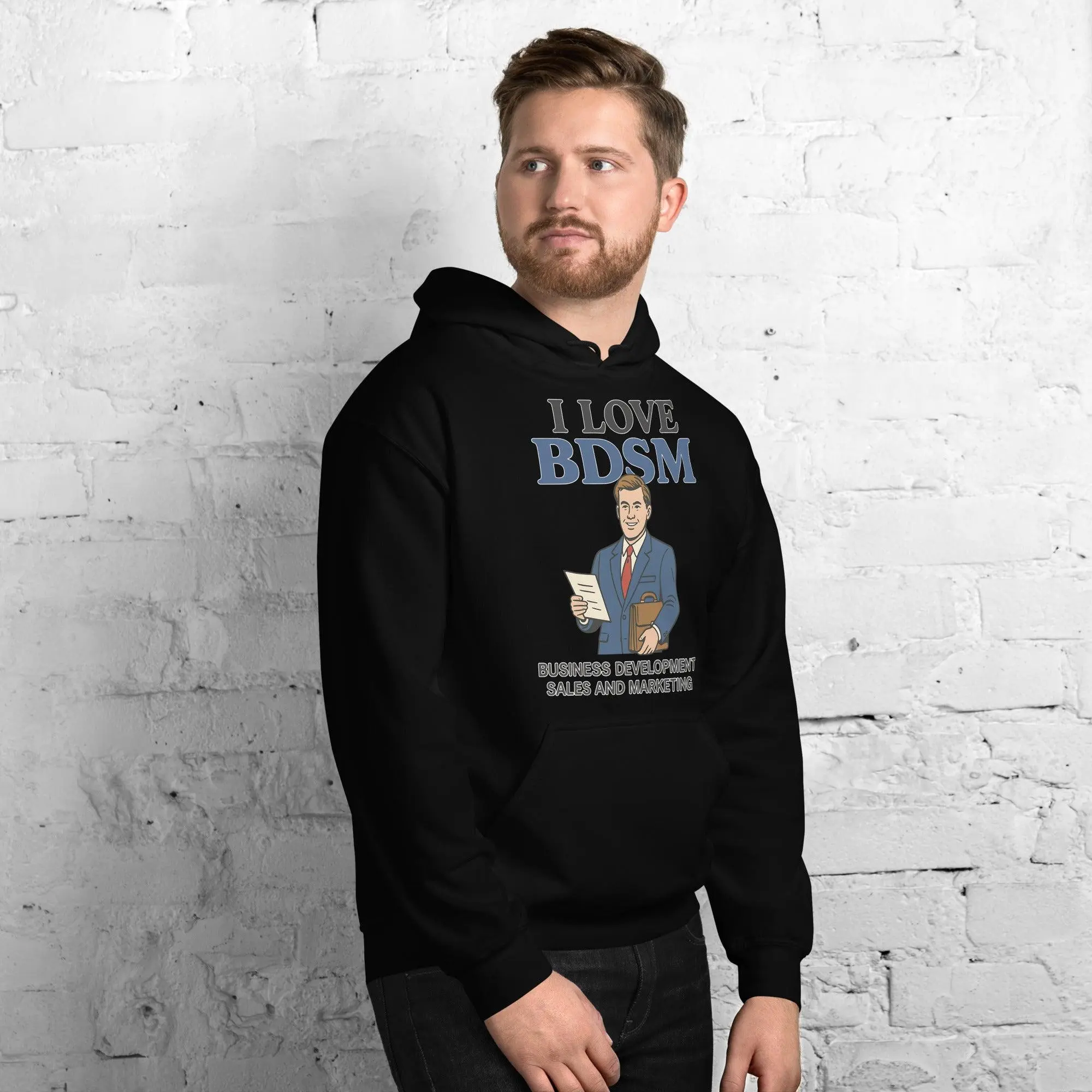 I Love BDSM - Business Development Sales and Marketing Hoodie - Image 7