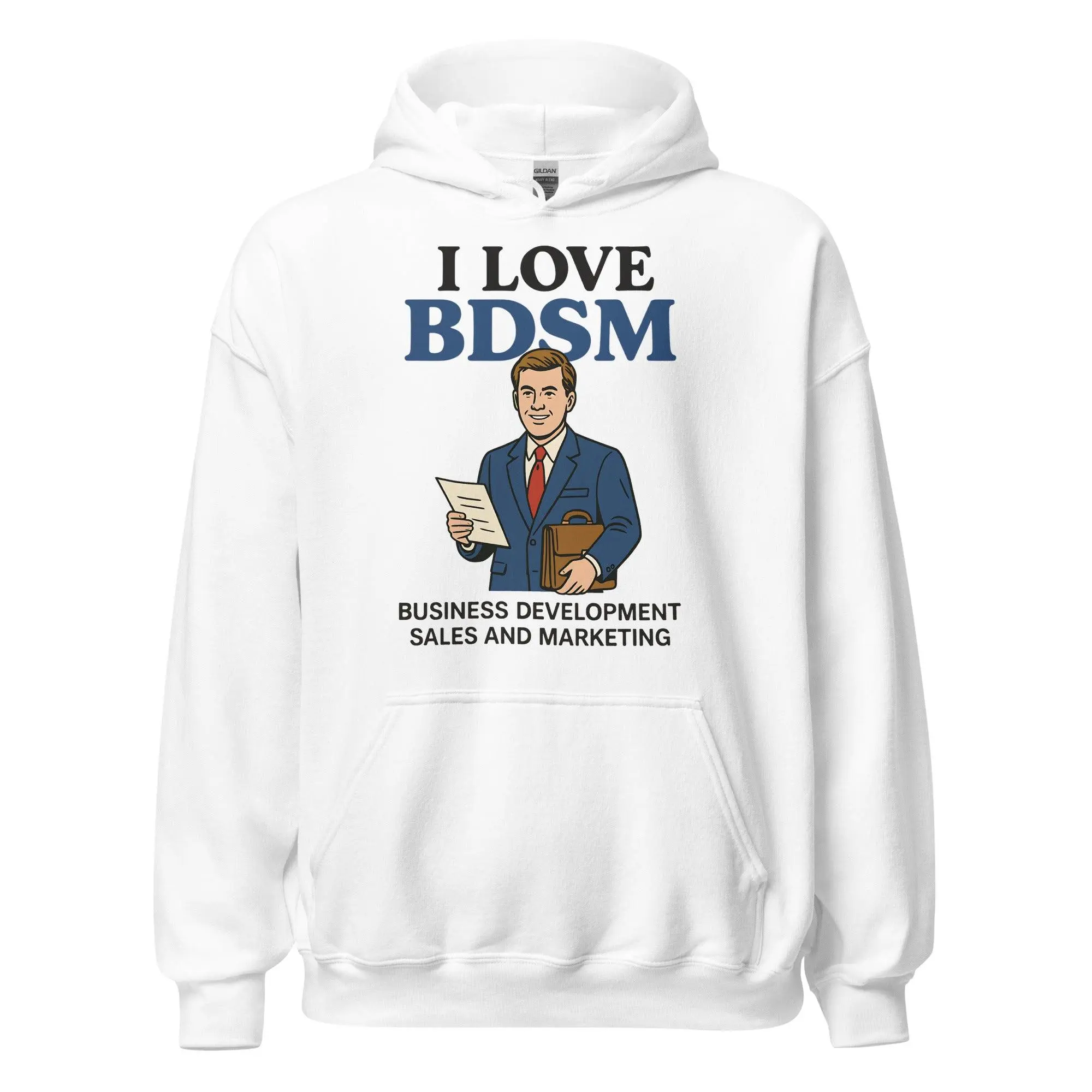 I Love BDSM - Business Development Sales and Marketing Hoodie - Image 8