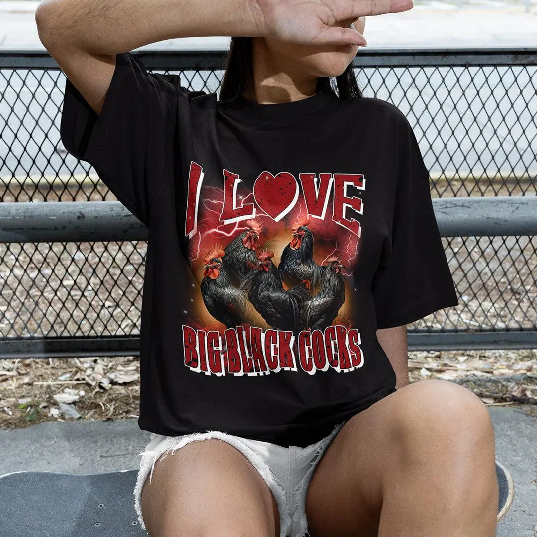 I love Big Black Cocks t-shirt - Image 7