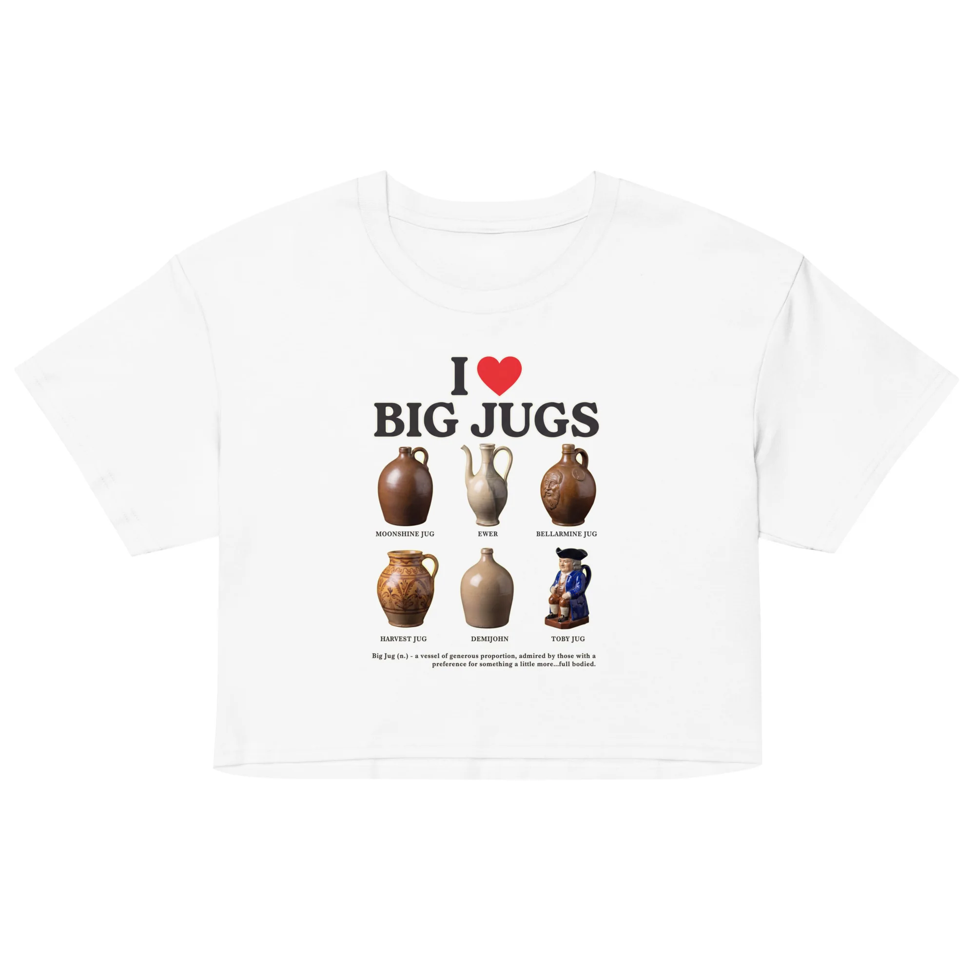 I love big jugs crop top - Image 5