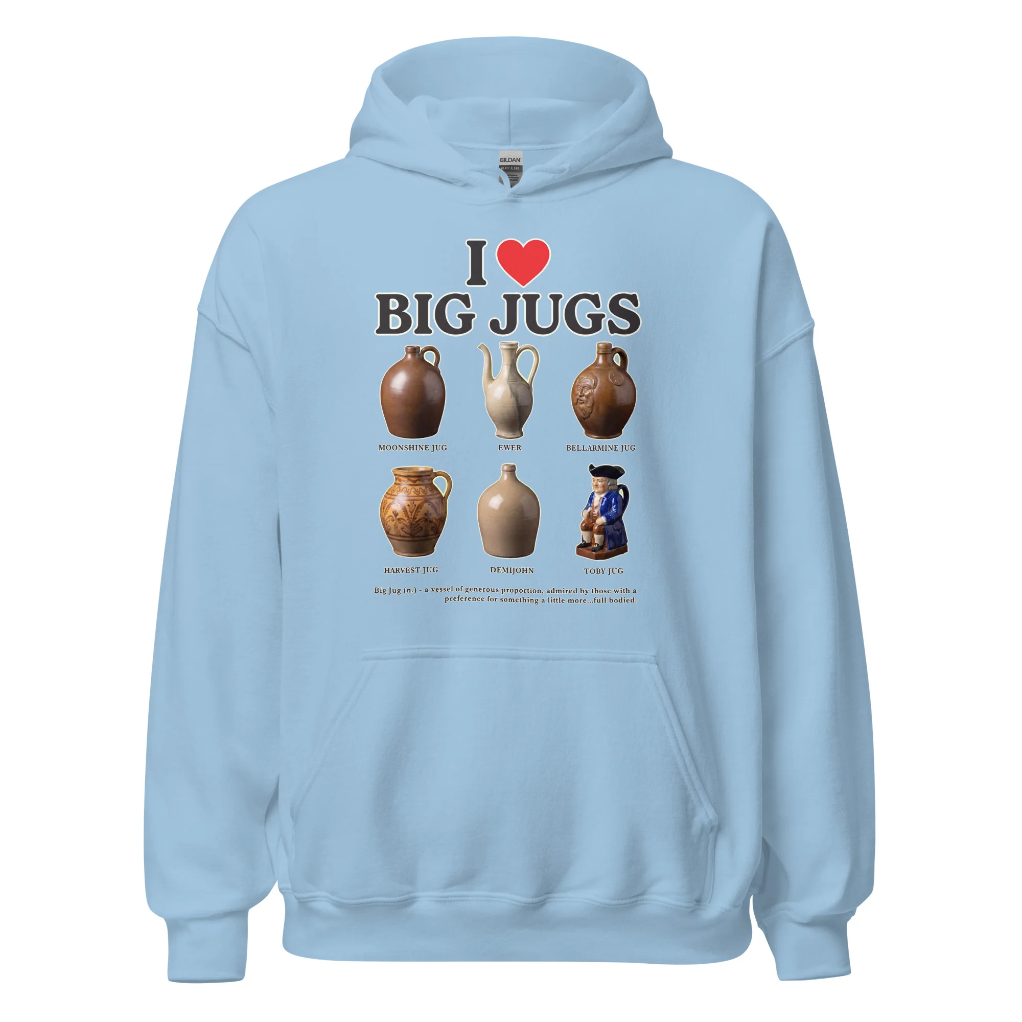 I love big jugs Hoodie - Image 5