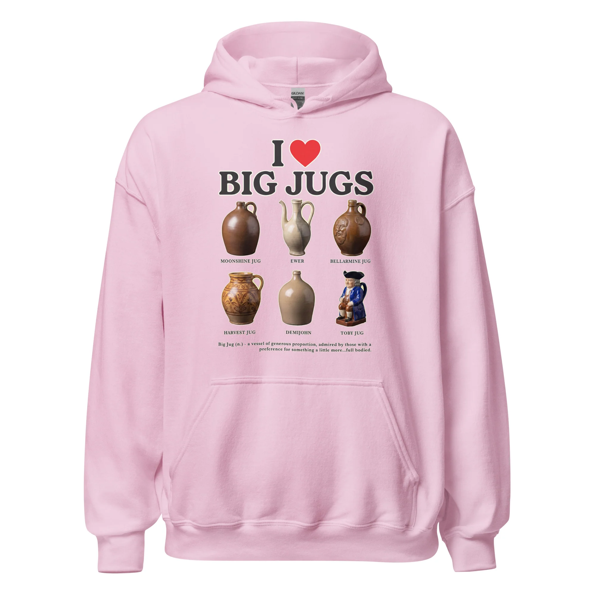 I love big jugs Hoodie - Image 6