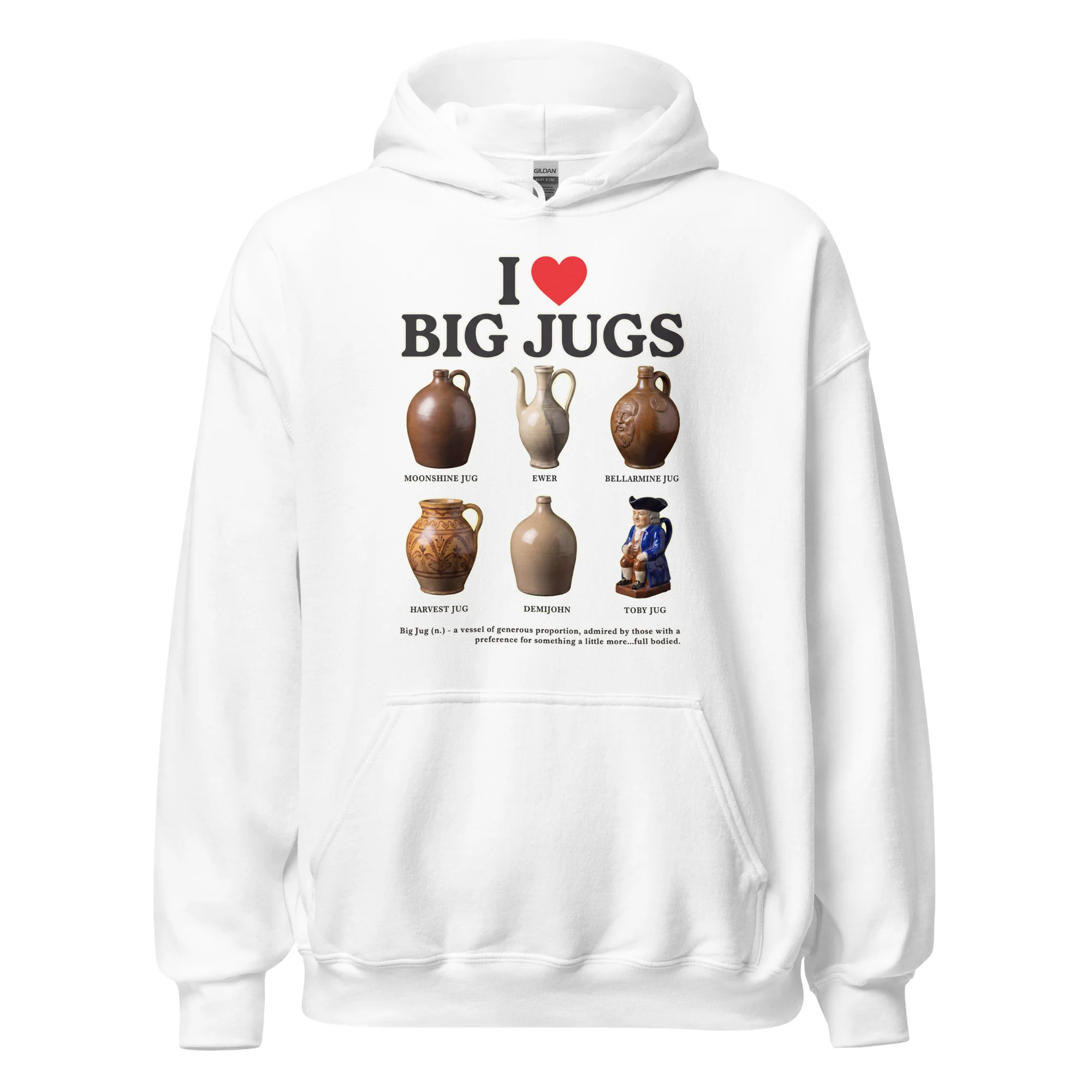 I love big jugs Hoodie - Image 7