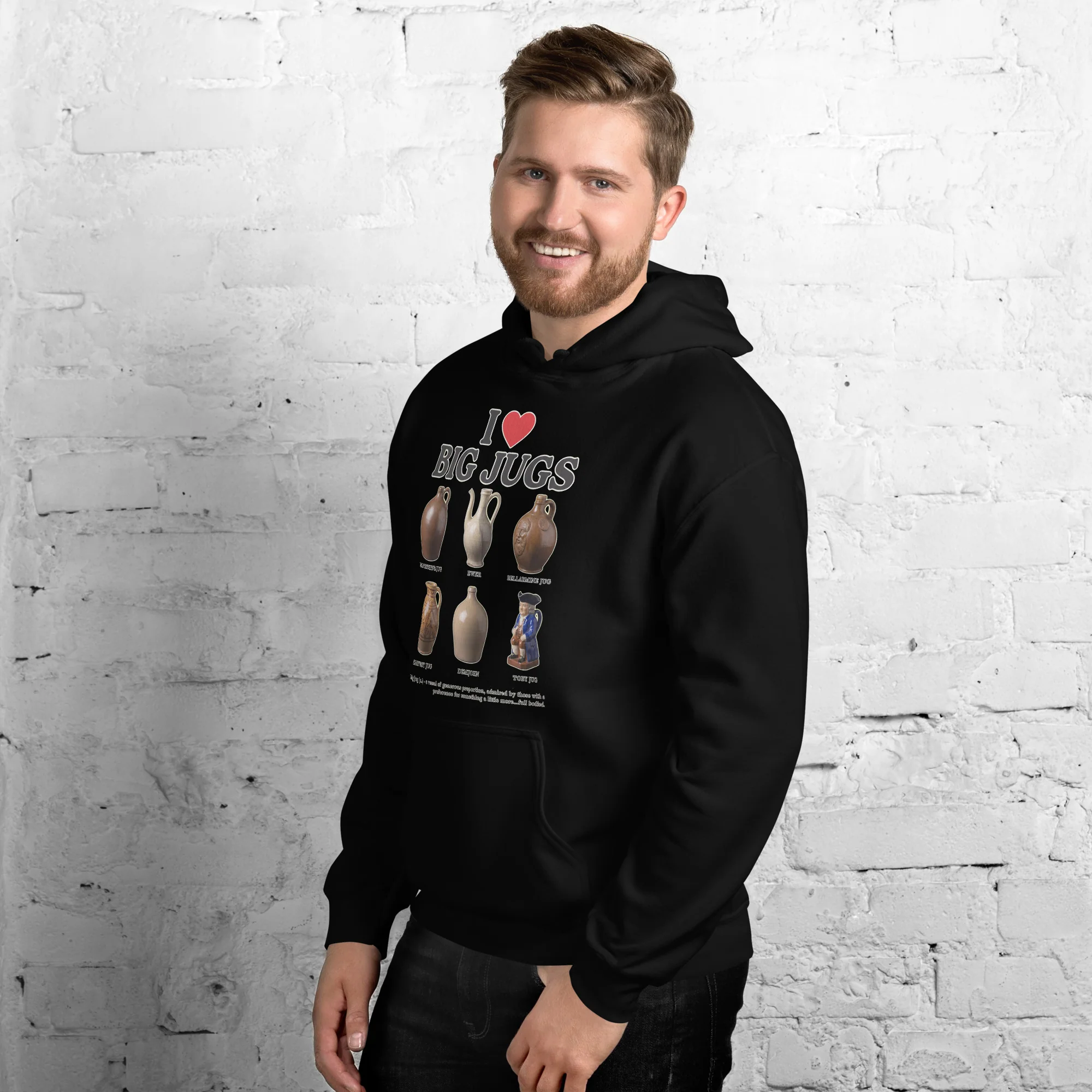 I love big jugs Hoodie - Image 8