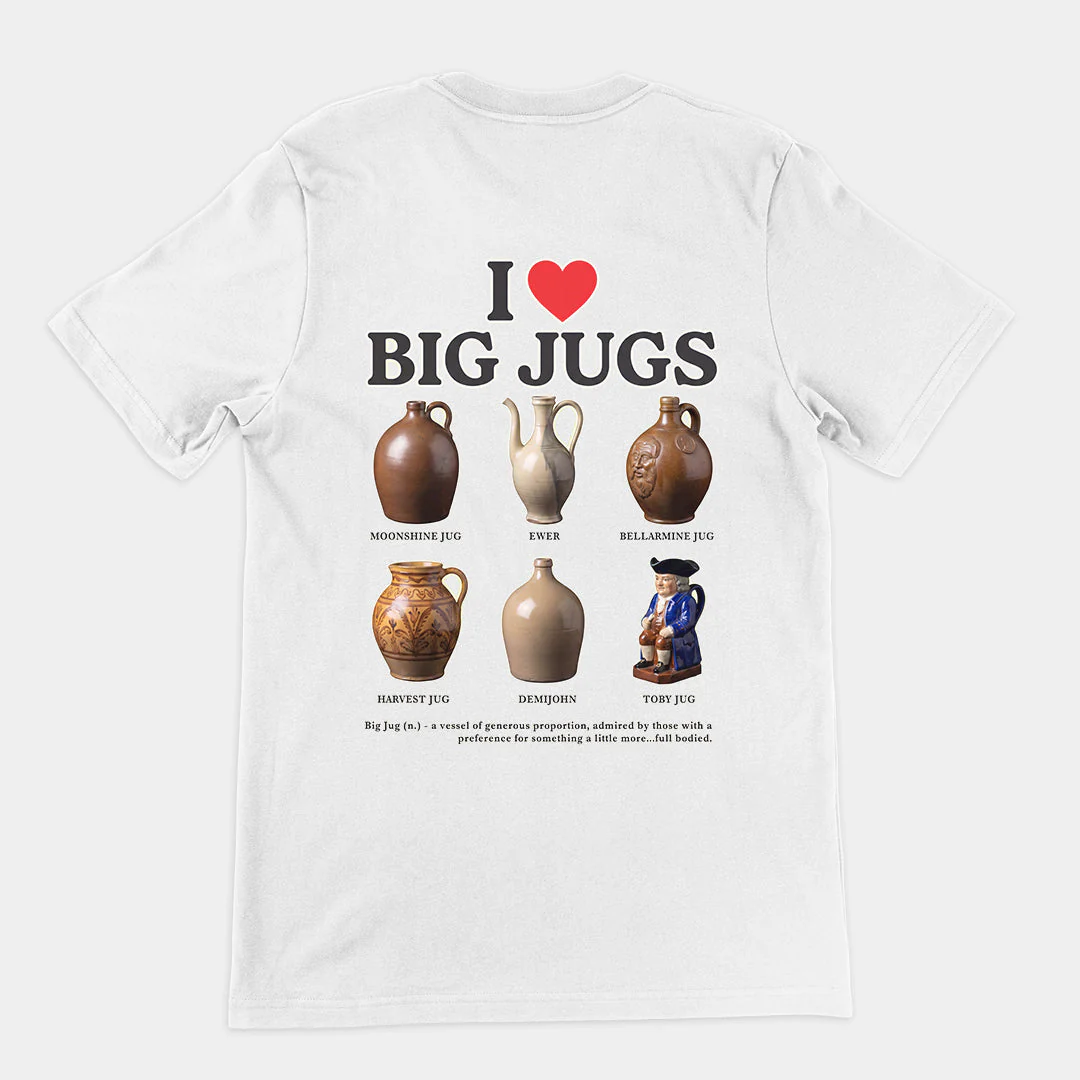 I love big jugs T-Shirt (backprint) - Image 6