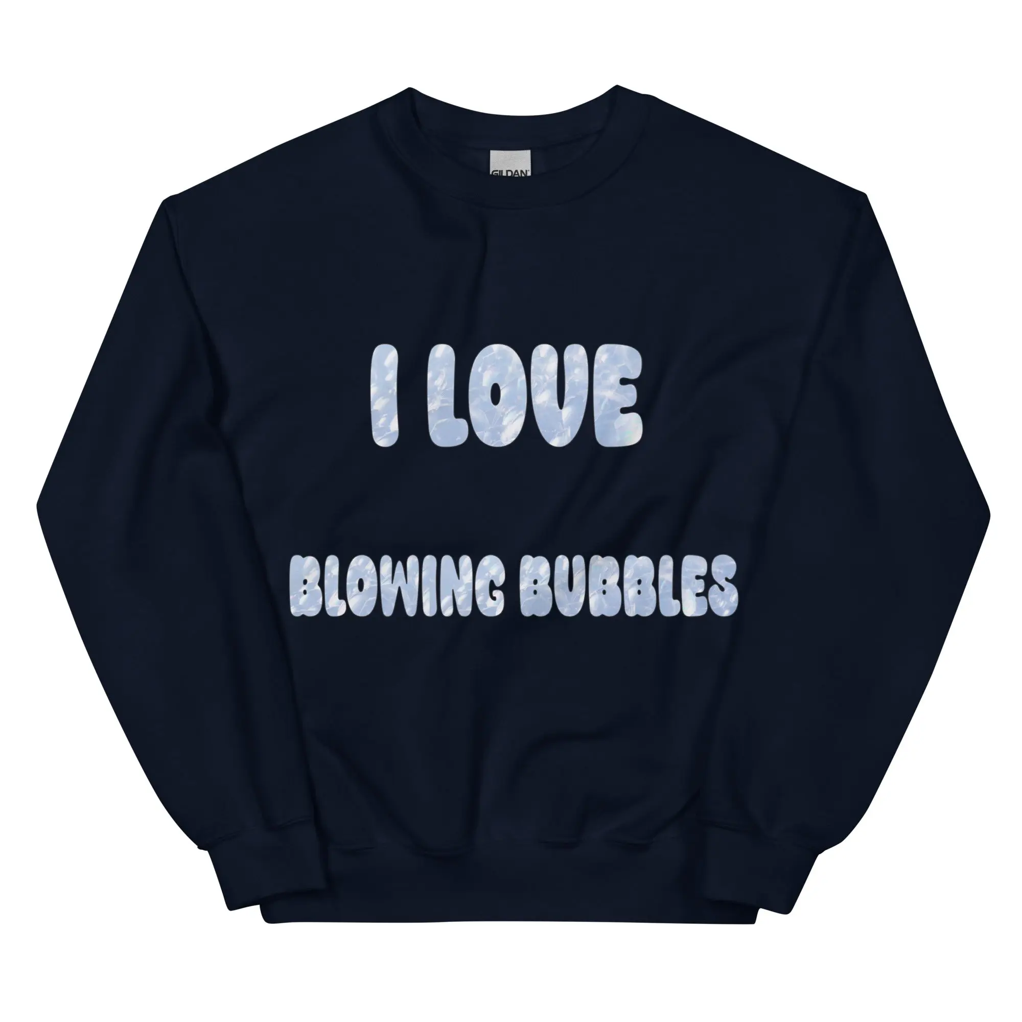 I love blowing bubbles sweatshirt - Image 2