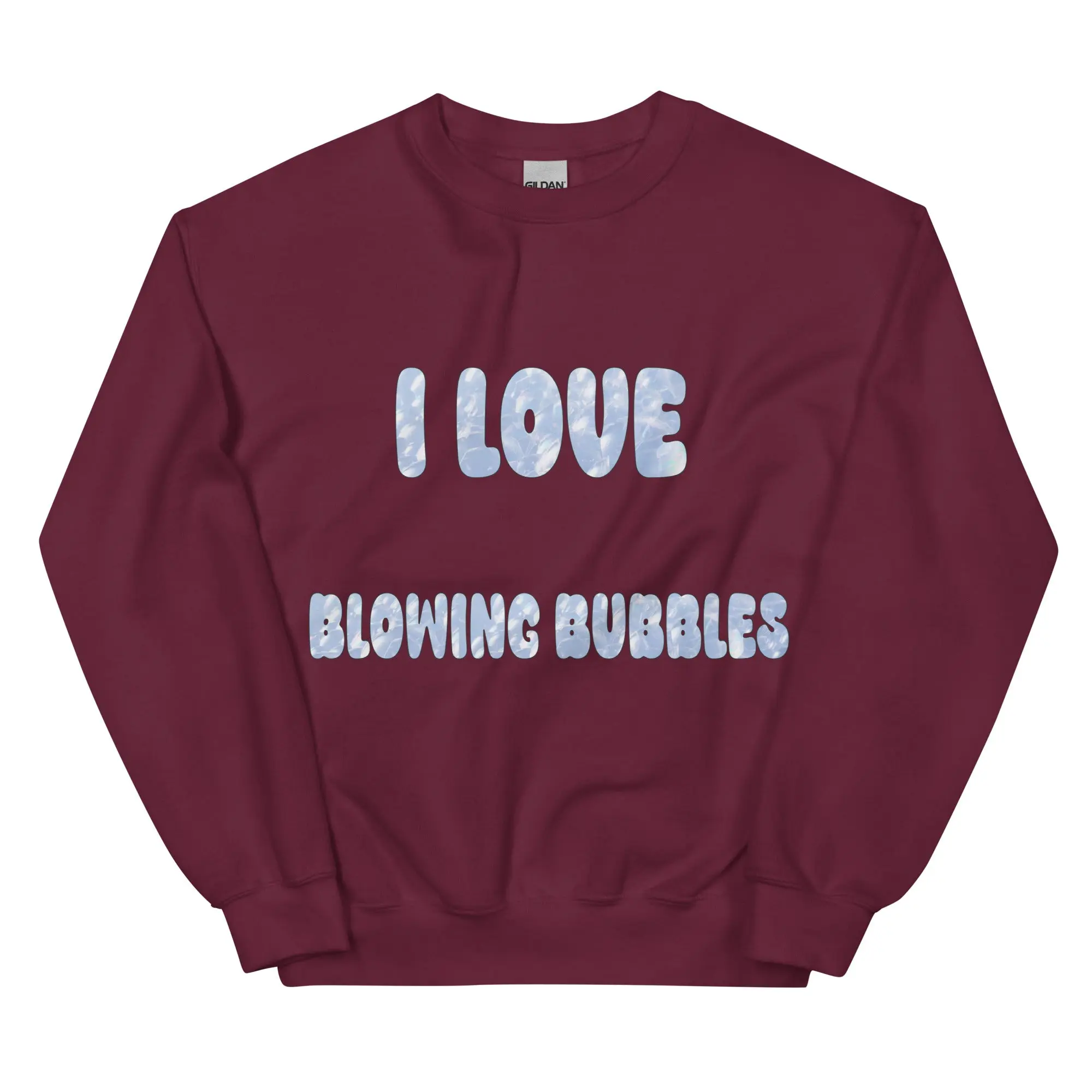 I love blowing bubbles sweatshirt - Image 5