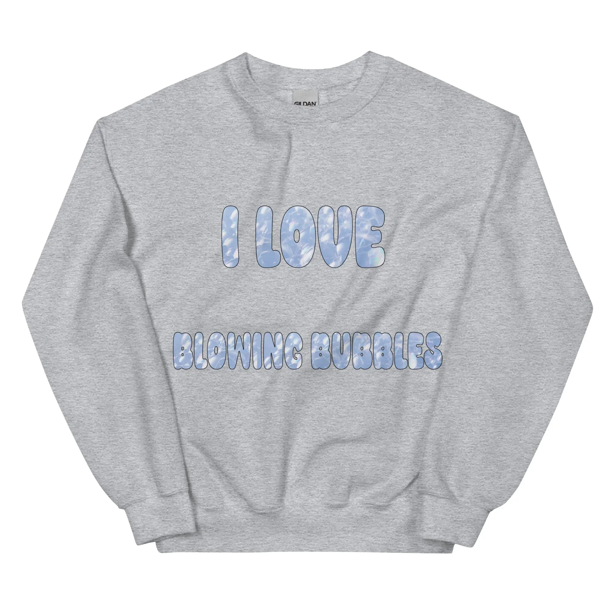 I love blowing bubbles sweatshirt - Image 7