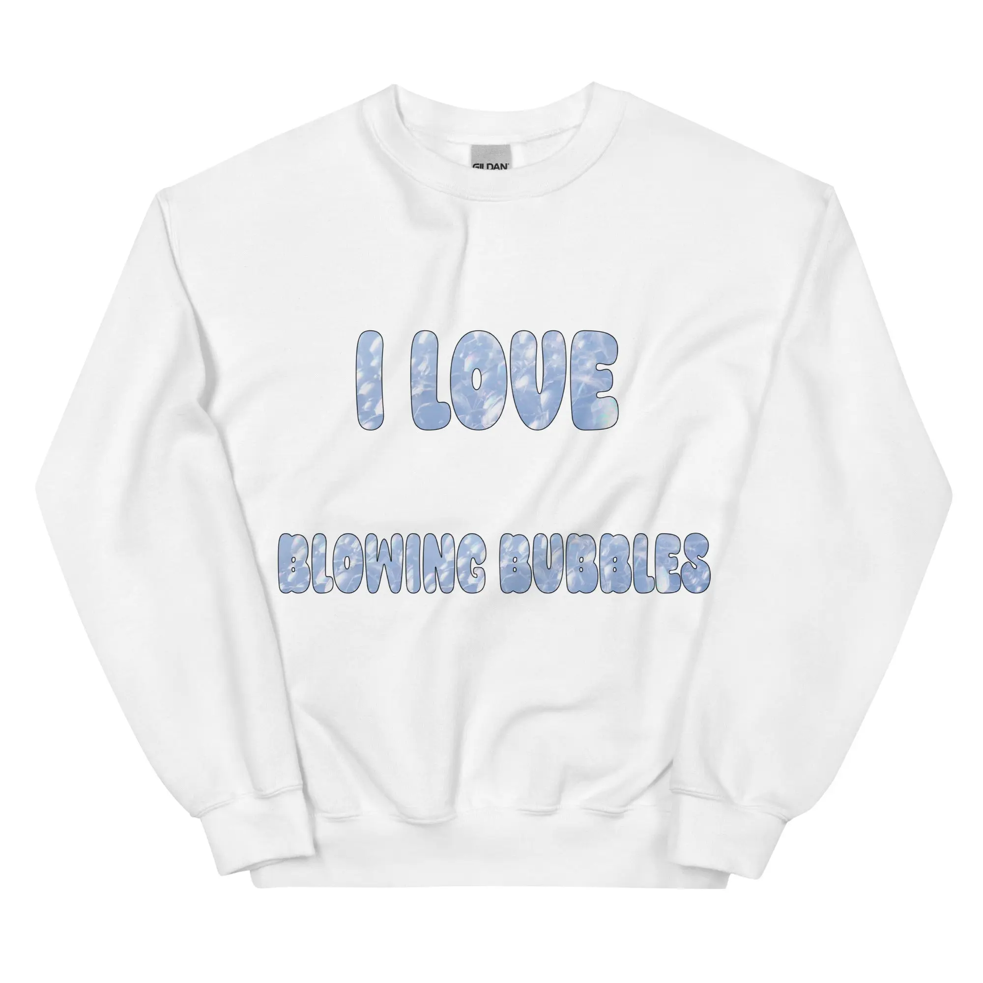 I love blowing bubbles sweatshirt - Image 9