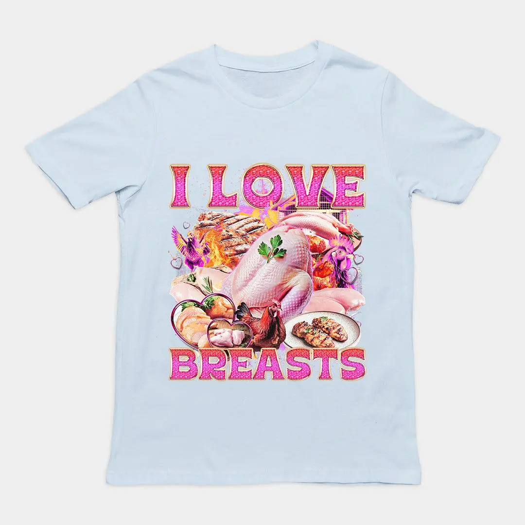 I Love Breasts T-Shirt - Image 5