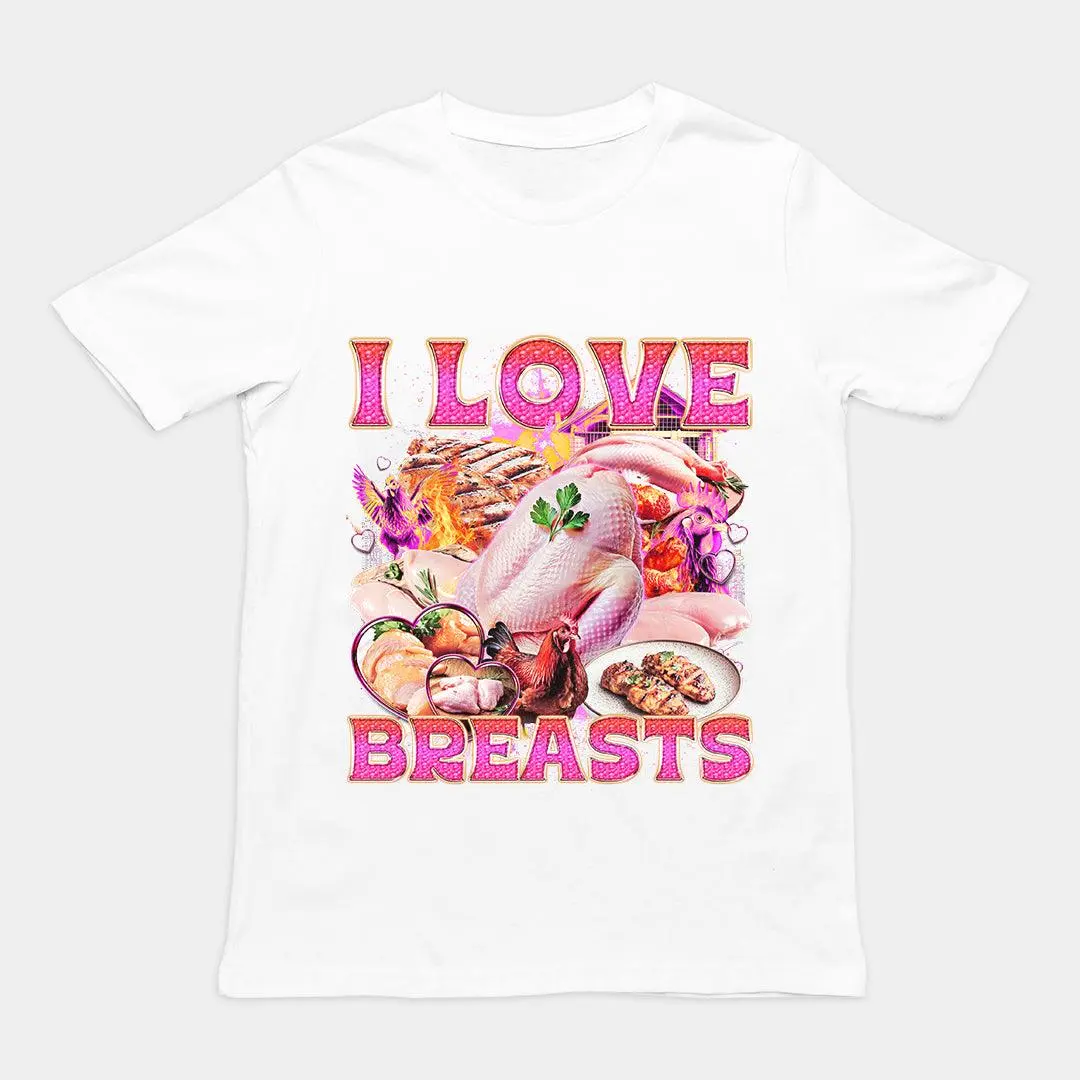 I Love Breasts T-Shirt - Image 6