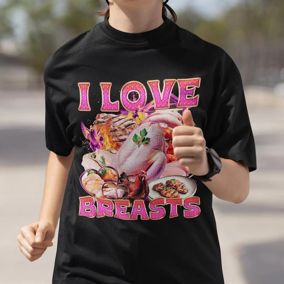 I Love Breasts T-Shirt - Image 7
