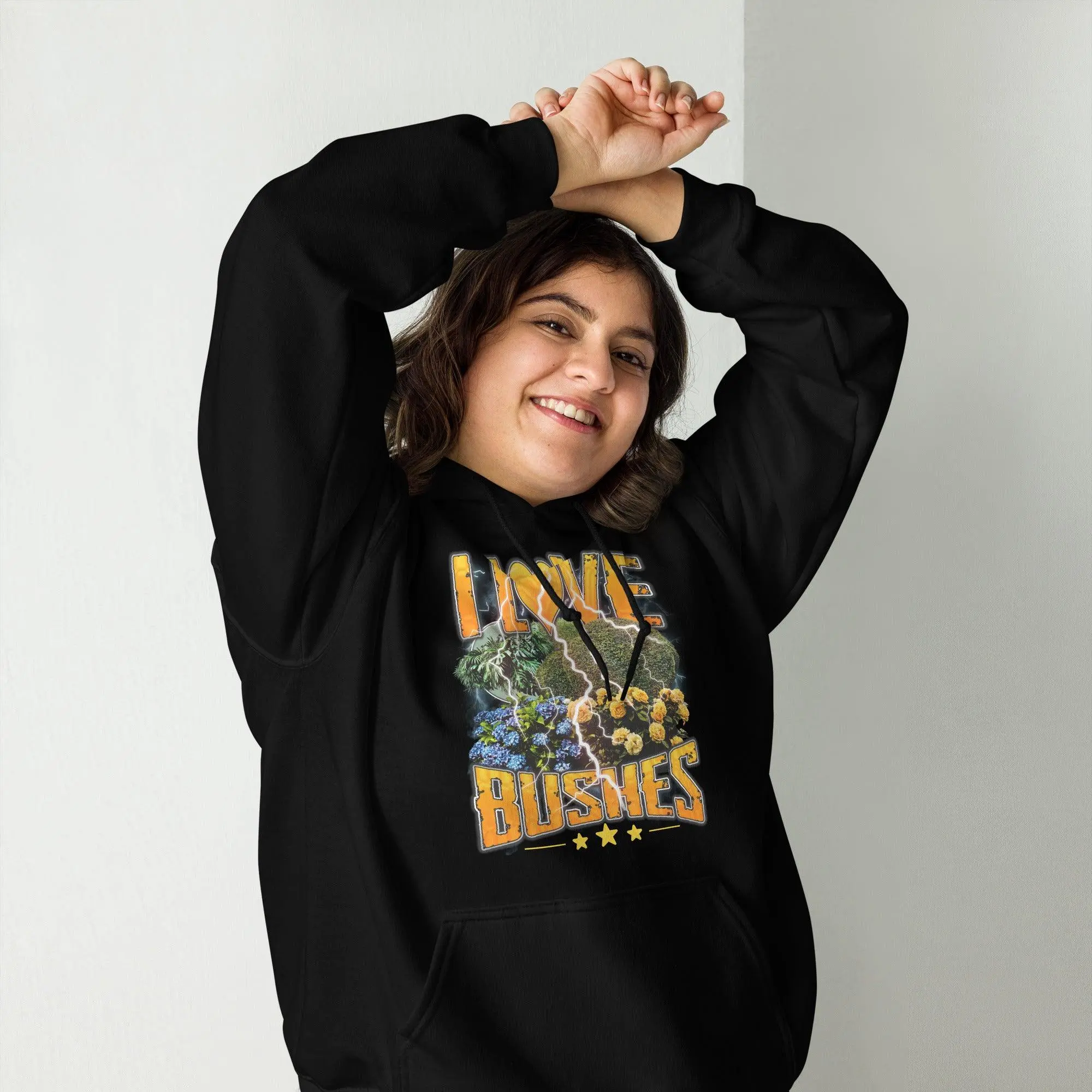 I love bushes Hoodie - Image 8