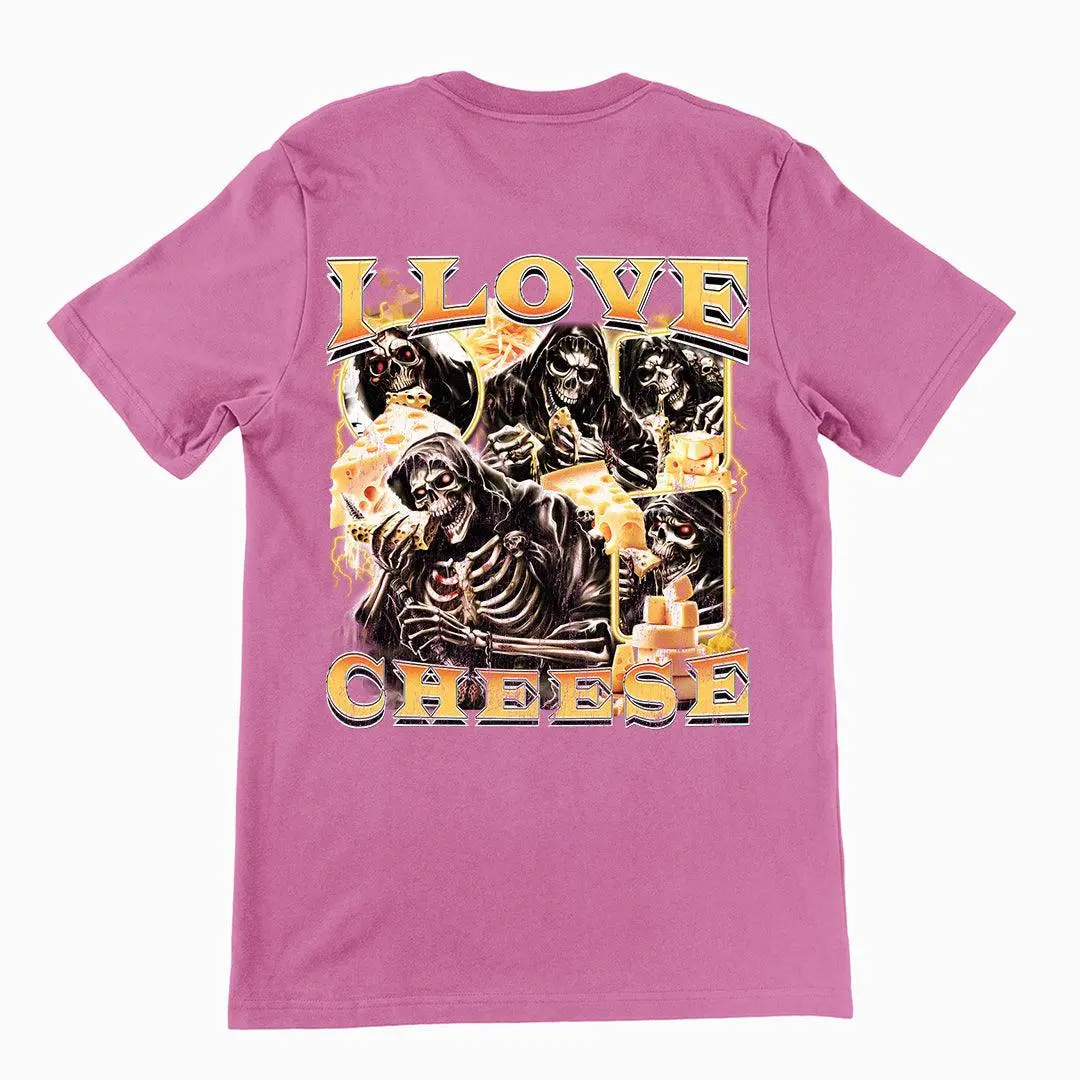 I love Cheese t-shirt (backprint) - Image 2
