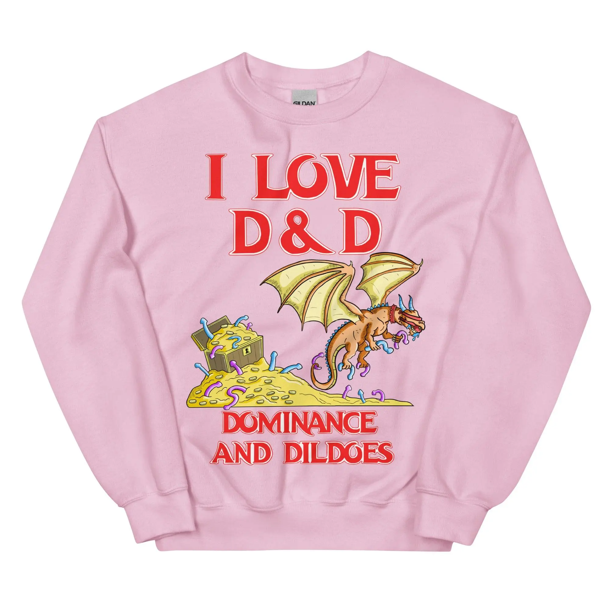 I Love D&D (Dominance and Dildoes) Sweatshirt - Image 8
