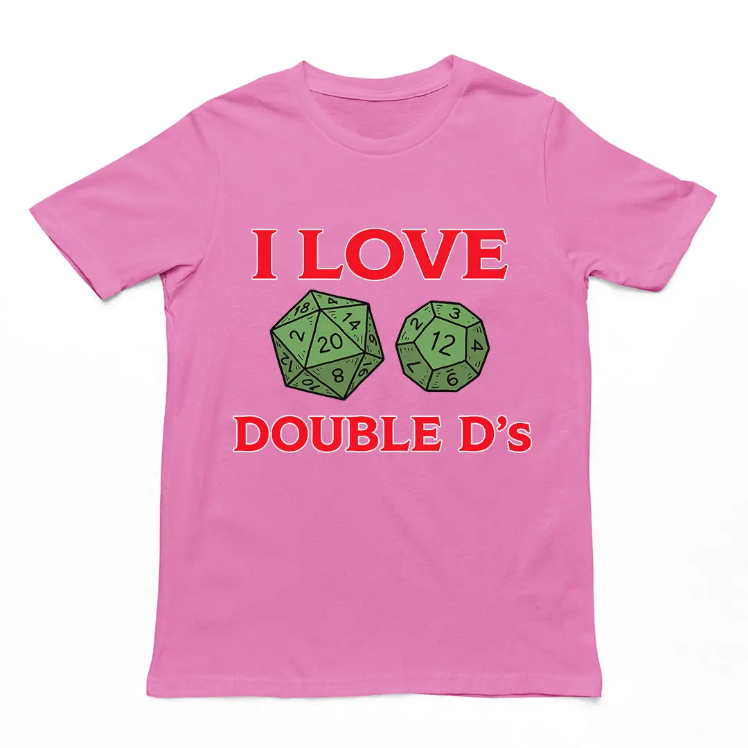 I love Double D's (Dungeons and Dragons) T-Shirt - Image 2
