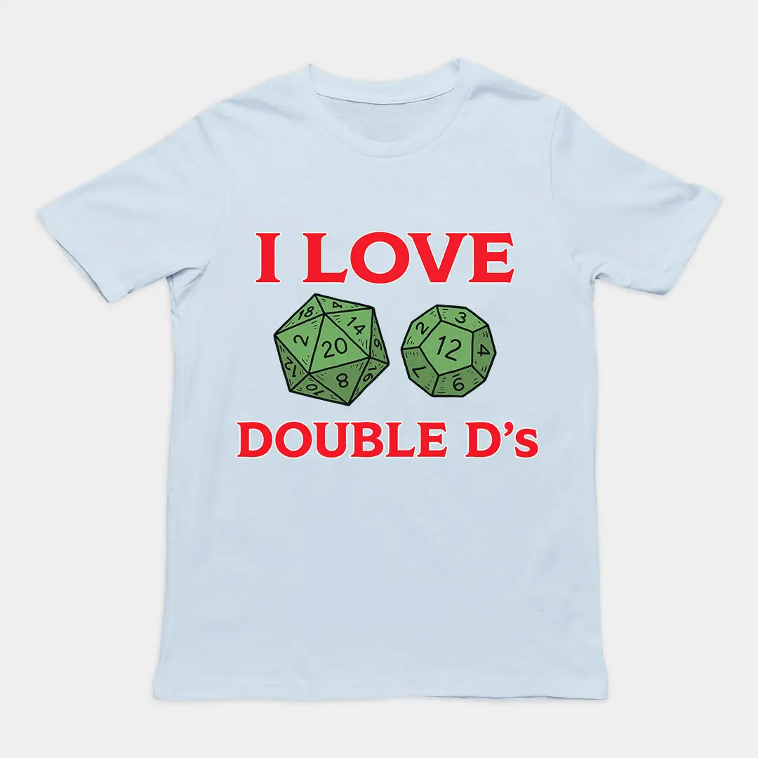 I love Double D's (Dungeons and Dragons) T-Shirt - Image 5