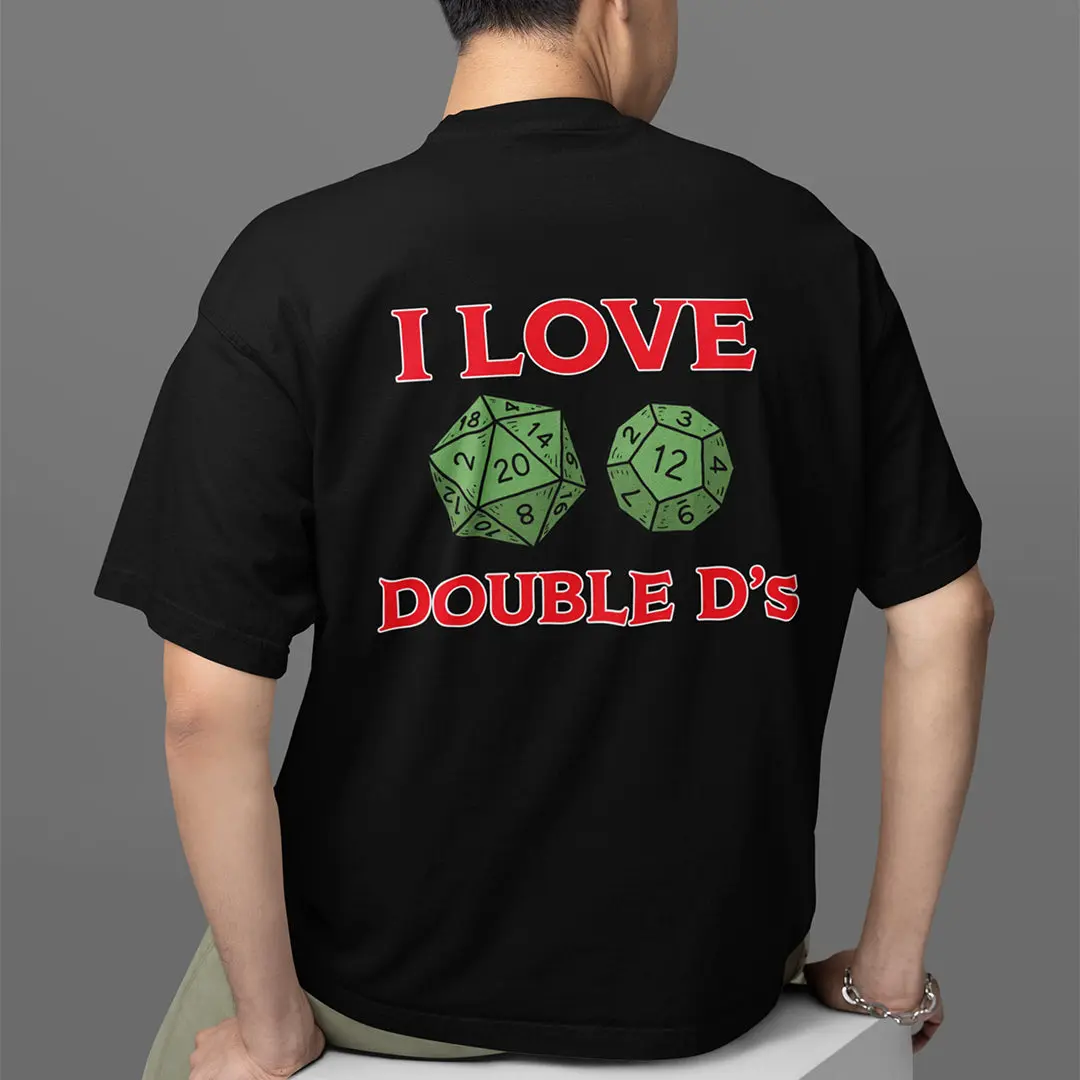 I love Double D's (Dungeon and Dragons) T-Shirt (backprint) - Image 7
