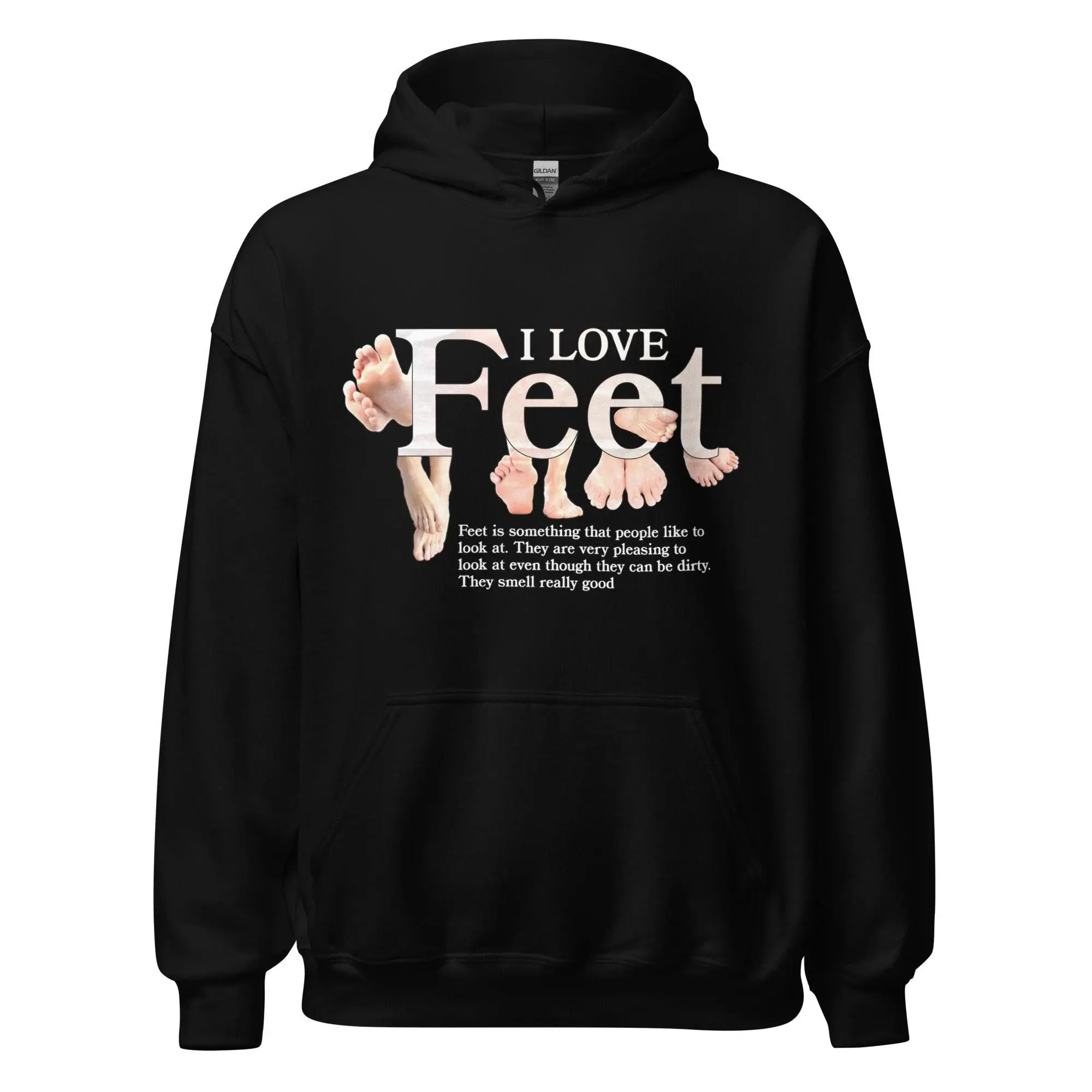I Love Feet Hoodie