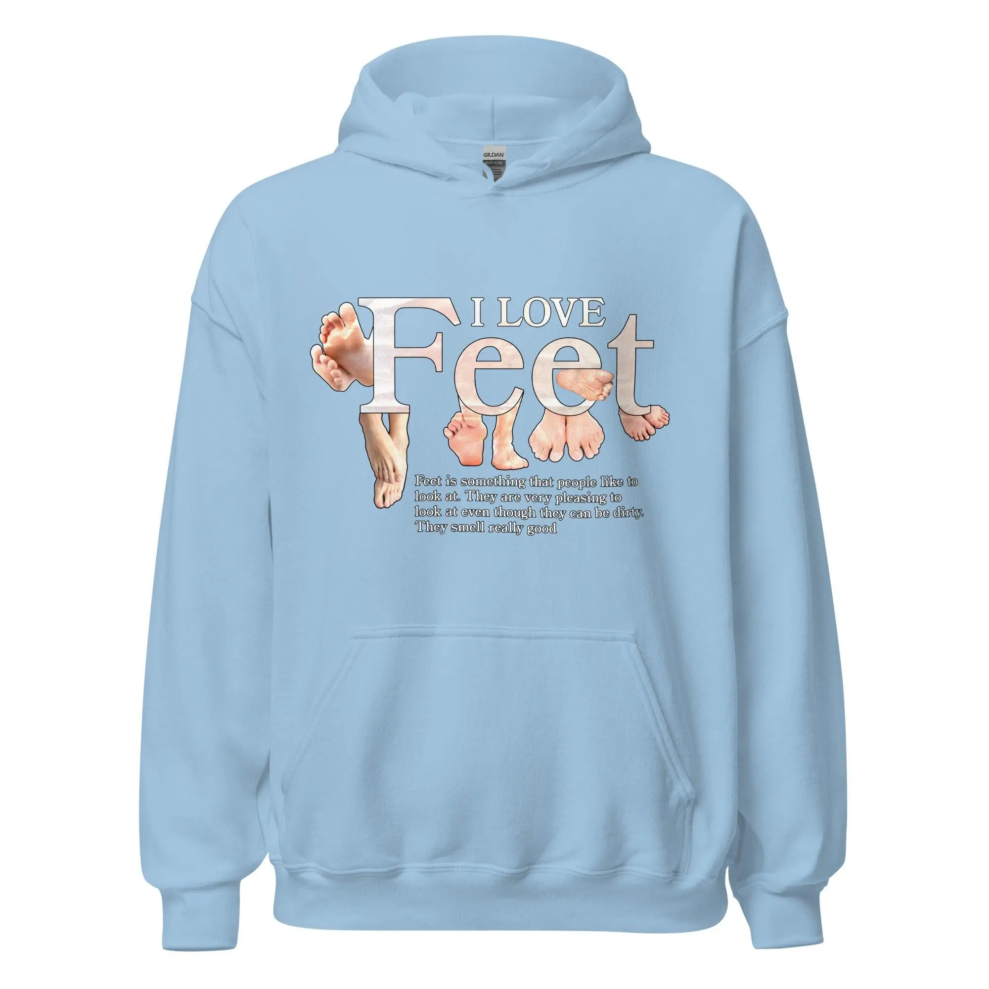 I Love Feet Hoodie - Image 5